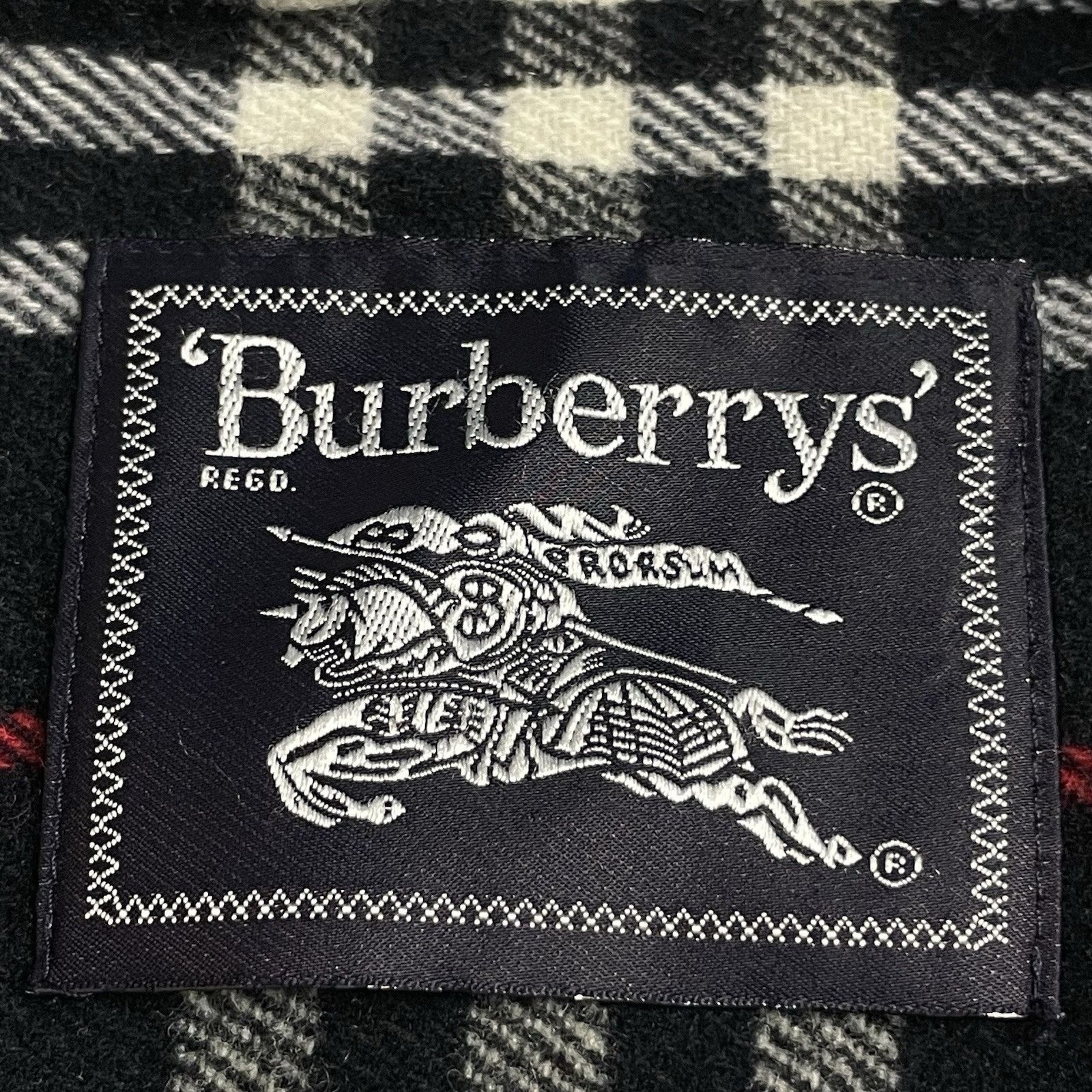 Burberry vintage burberry coat NOVA CHECK wool jacket mens blue navy Size US L / EU 52-54 / 3 - 6 Thumbnail