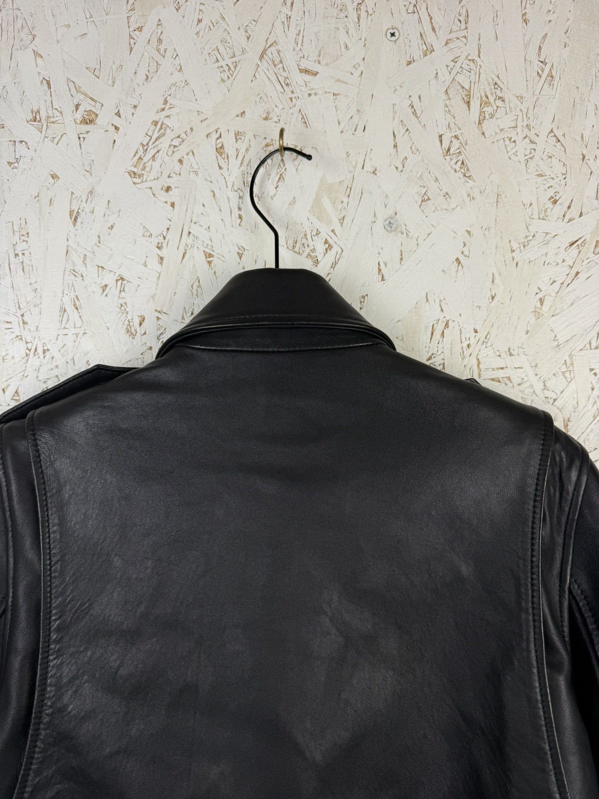Sandro Sandro Paris Lambskin Black Biker Leather Jacket Size 4 Size L / US 10 / IT 46 - 9 Thumbnail