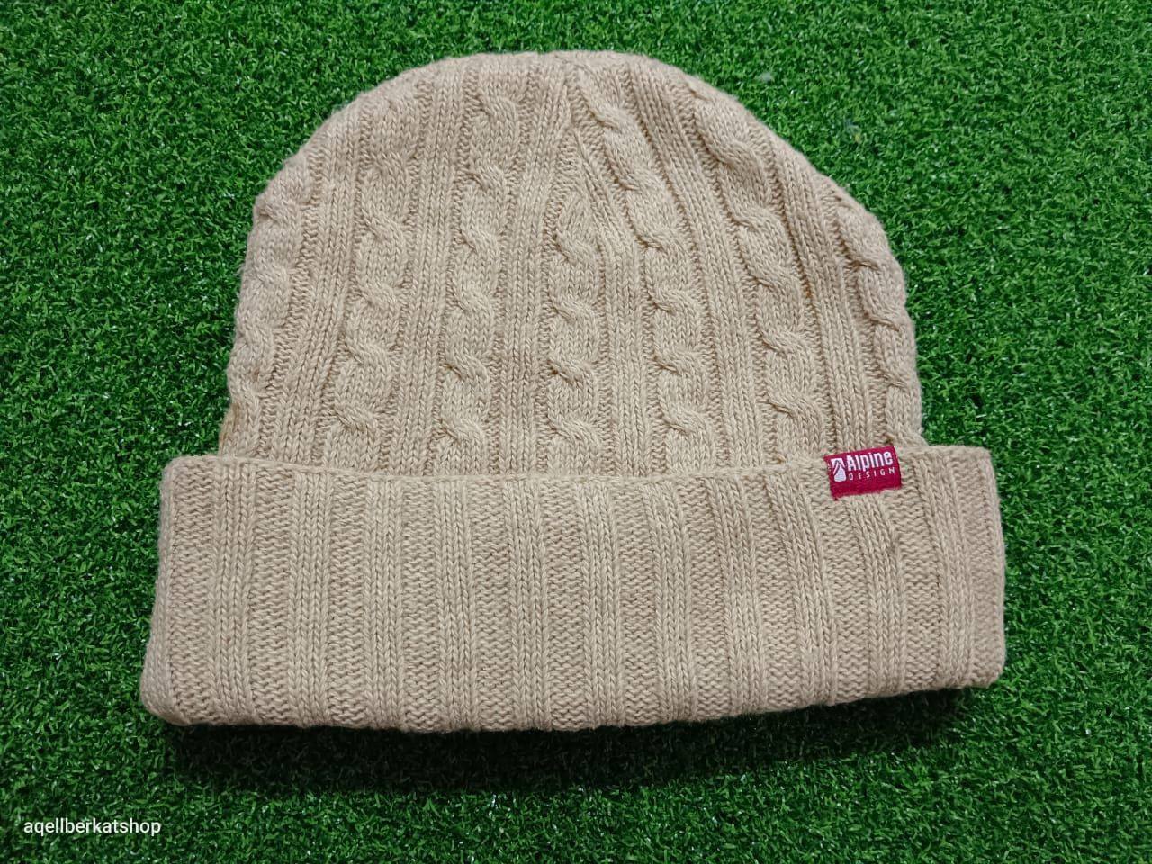 Japanese Brand ALPINE DESIGN Beanie Size ONE SIZE - 2 Thumbnail