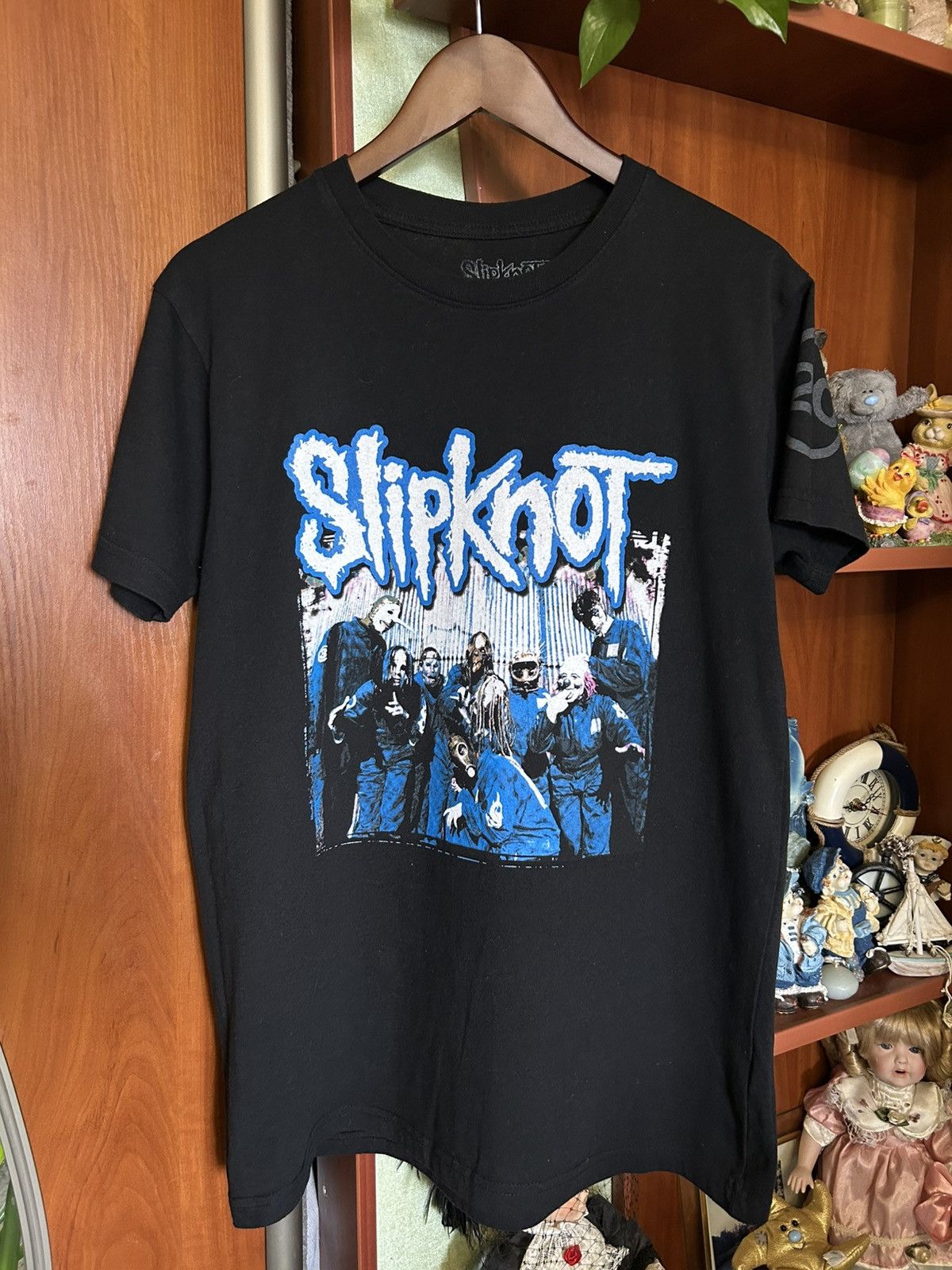 Band Tees × Slipknot × Vintage Slipknot „Tattered & Torn” 2023 Nu Heavy Metal Band T-Shirt Size US M / EU 48-50 / 2 - 1 Thumbnail