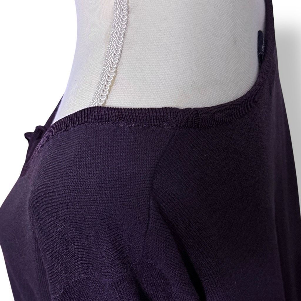 Other Venezia Jeans Vintage Eggplant Purple Tunic Sweater Scoop Neck Sz 22/24 3X Size 3XL / US 20-22 - 7 Thumbnail