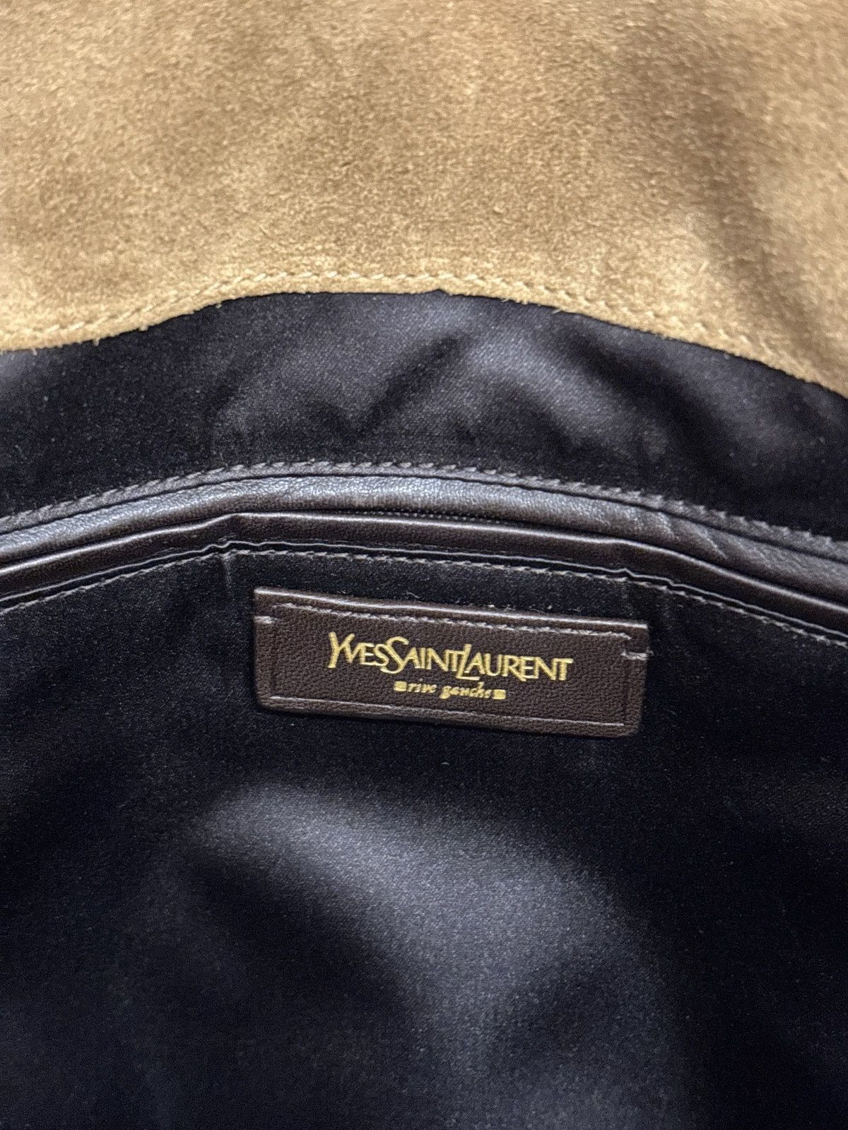 Yves Saint Laurent YSL Downtown Mustard Tote Handbag Size ONE SIZE - 8 Thumbnail