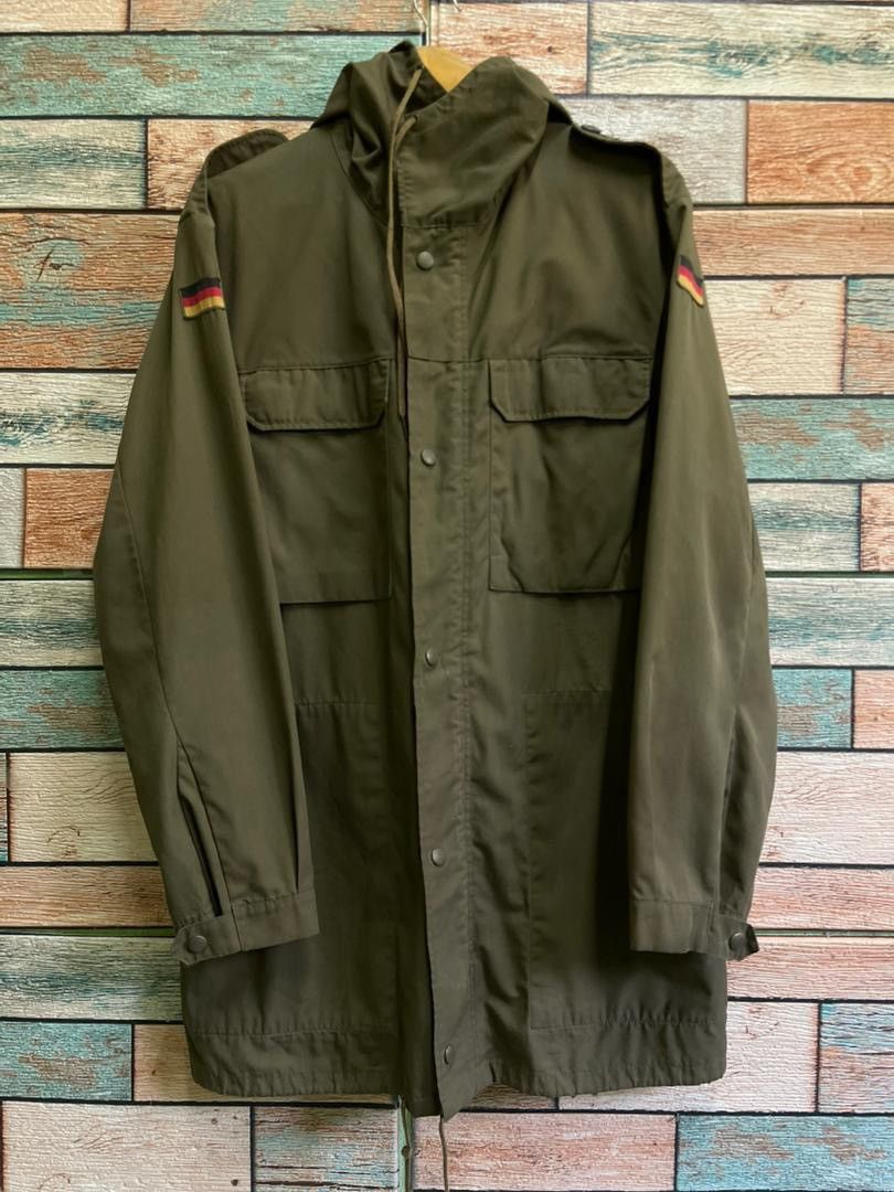 Vintage Rare Marquardt & Schulz German Army Hooded Parka Vintage 70s Size US M / EU 48-50 / 2 - 1 Thumbnail