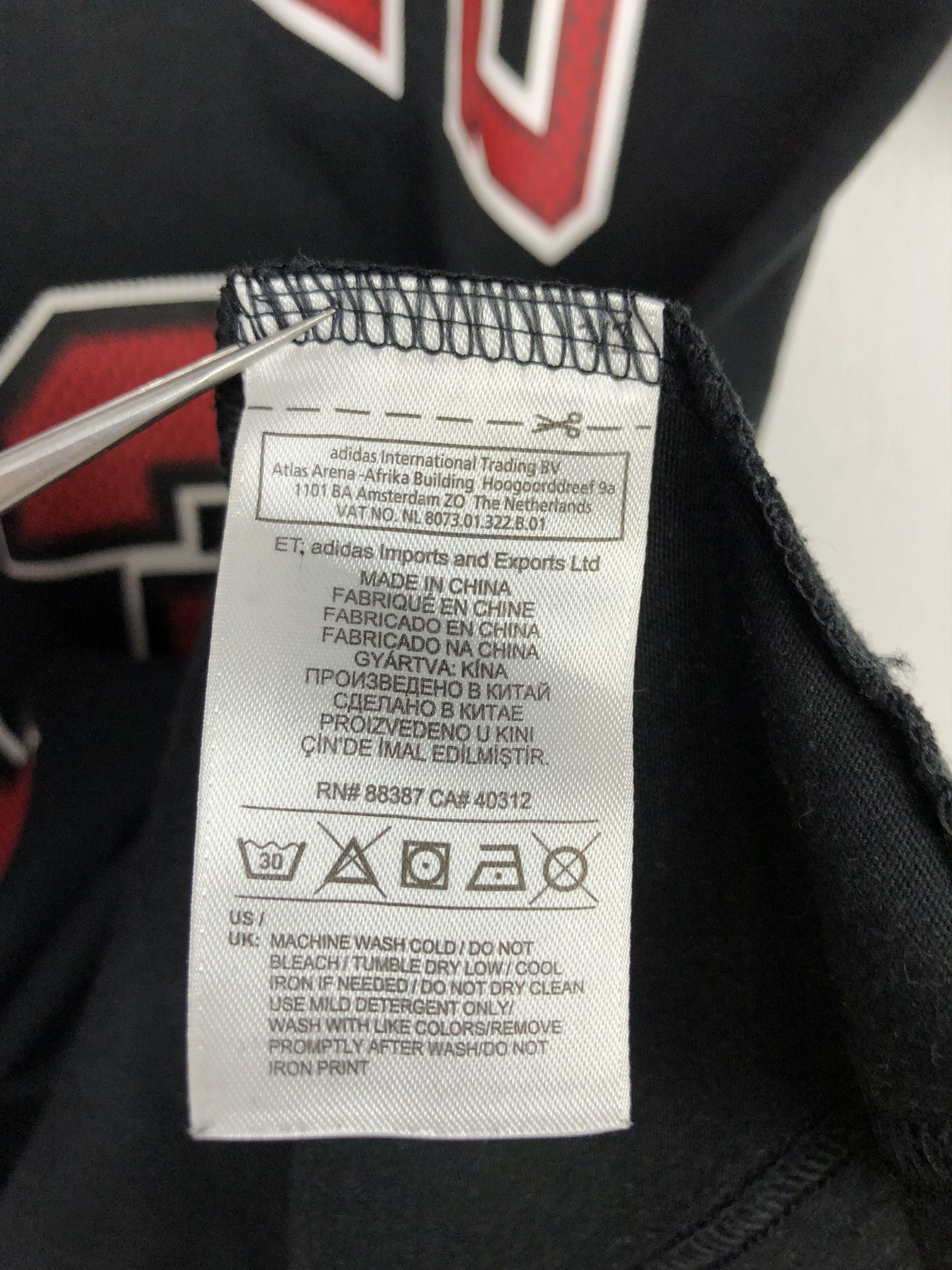 Adidas Adidas Chicago Bulls Noah Basketball NBA Jersey Tee Hype Size US M / EU 48-50 / 2 - 7 Thumbnail