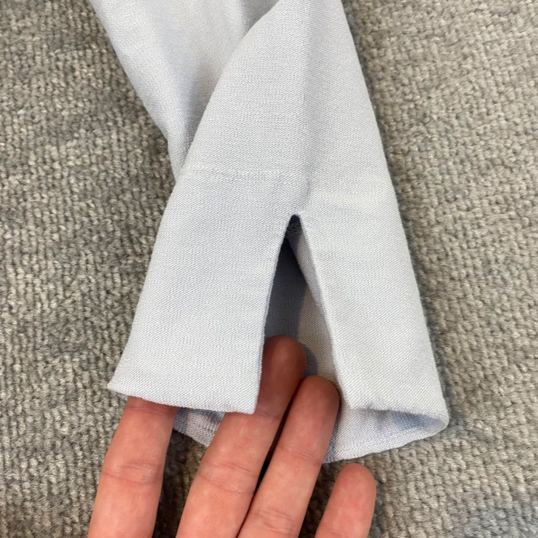 Eileen Fisher VINTAGE Eileen Fisher Blouse Women's Medium Gray Blue Viscose Nylon Stretch Top Casual Office Wear Size M / US 6-8 / IT 42-44 - 7 Thumbnail
