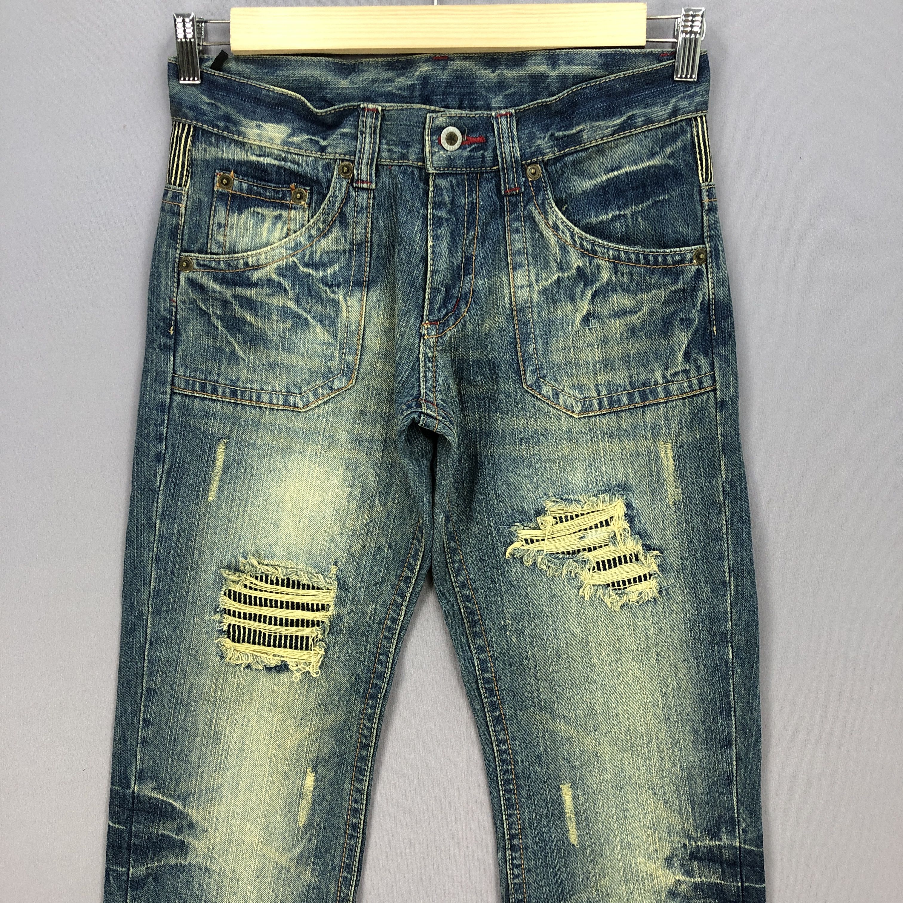 Jean Vintage Copper Smith Distressed Jeans Denim Pants Size US 32 / EU 48 - 4 Thumbnail