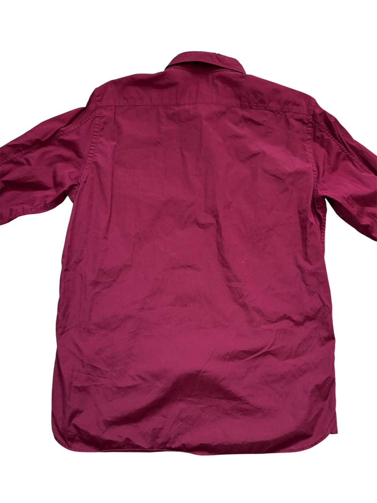 Burberry Burberry Red Button-Up Shirt Size US L / EU 52-54 / 3 - 8 Thumbnail