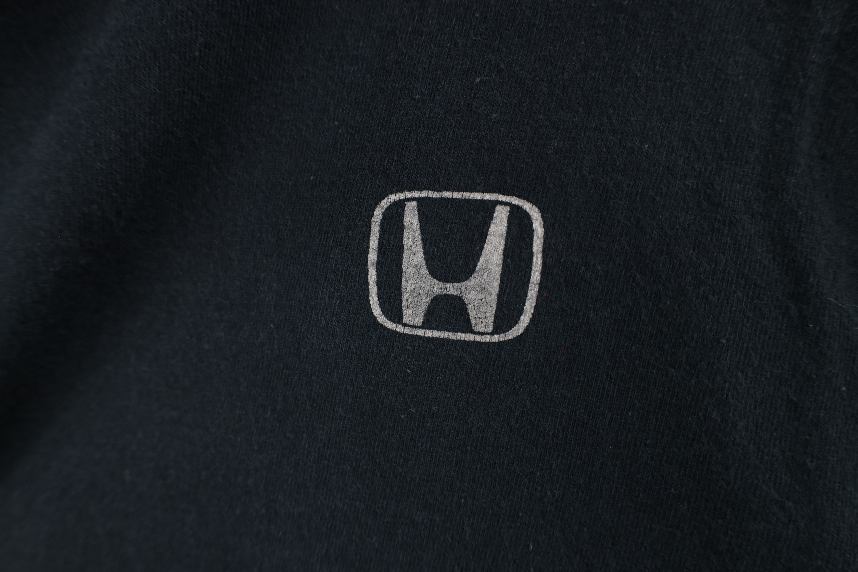 Vintage Vintage 90s Honda Racing Spell Out Long Sleeve T-Shirt Black Size US L / EU 52-54 / 3 - 5 Thumbnail