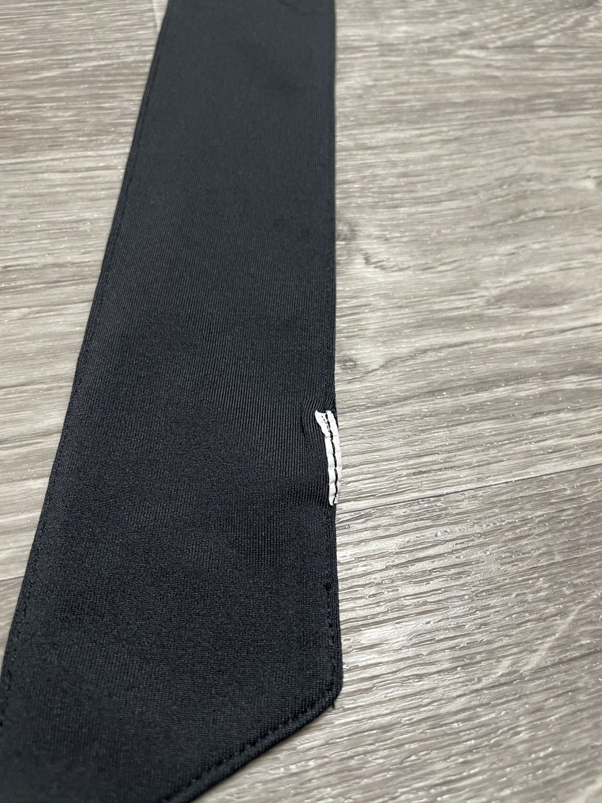 Nike Nike Dri Fit Black Fabric Head Tie With White Swoosh Logo Size ONE SIZE - 5 Thumbnail