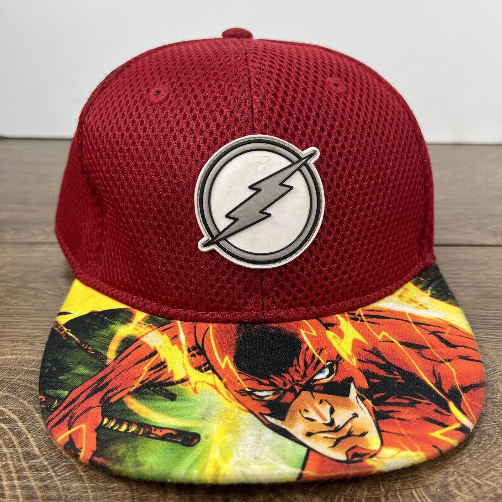 Other The Flash Hat Flash Hat Red Hat Adjustable Adult Size Hat Re Size ONE SIZE - 3 Thumbnail