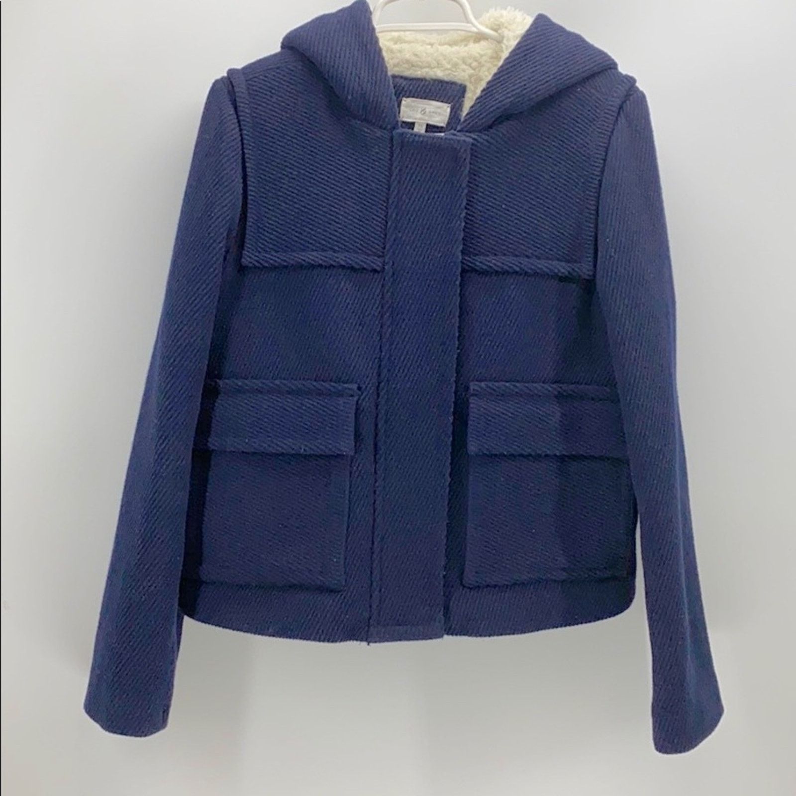 Lou & Grey Lou & Grey Sherpa lined jacket blue wool blend interior M Size M / US 6-8 / IT 42-44 - 1 Thumbnail