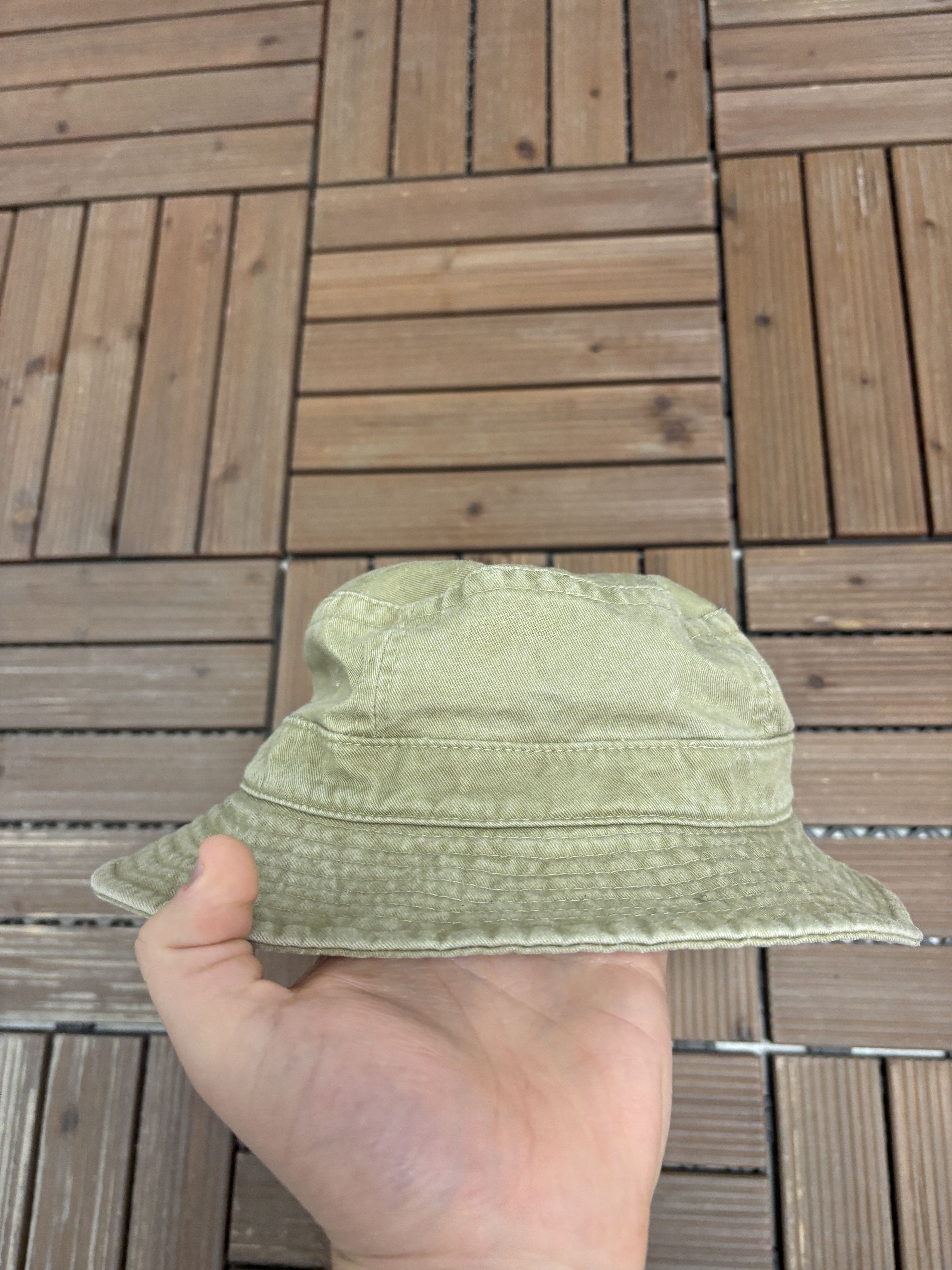 Vintage USA Tennis Embroidered Vintage Beige Bucket Hat Size ONE SIZE - 5 Thumbnail
