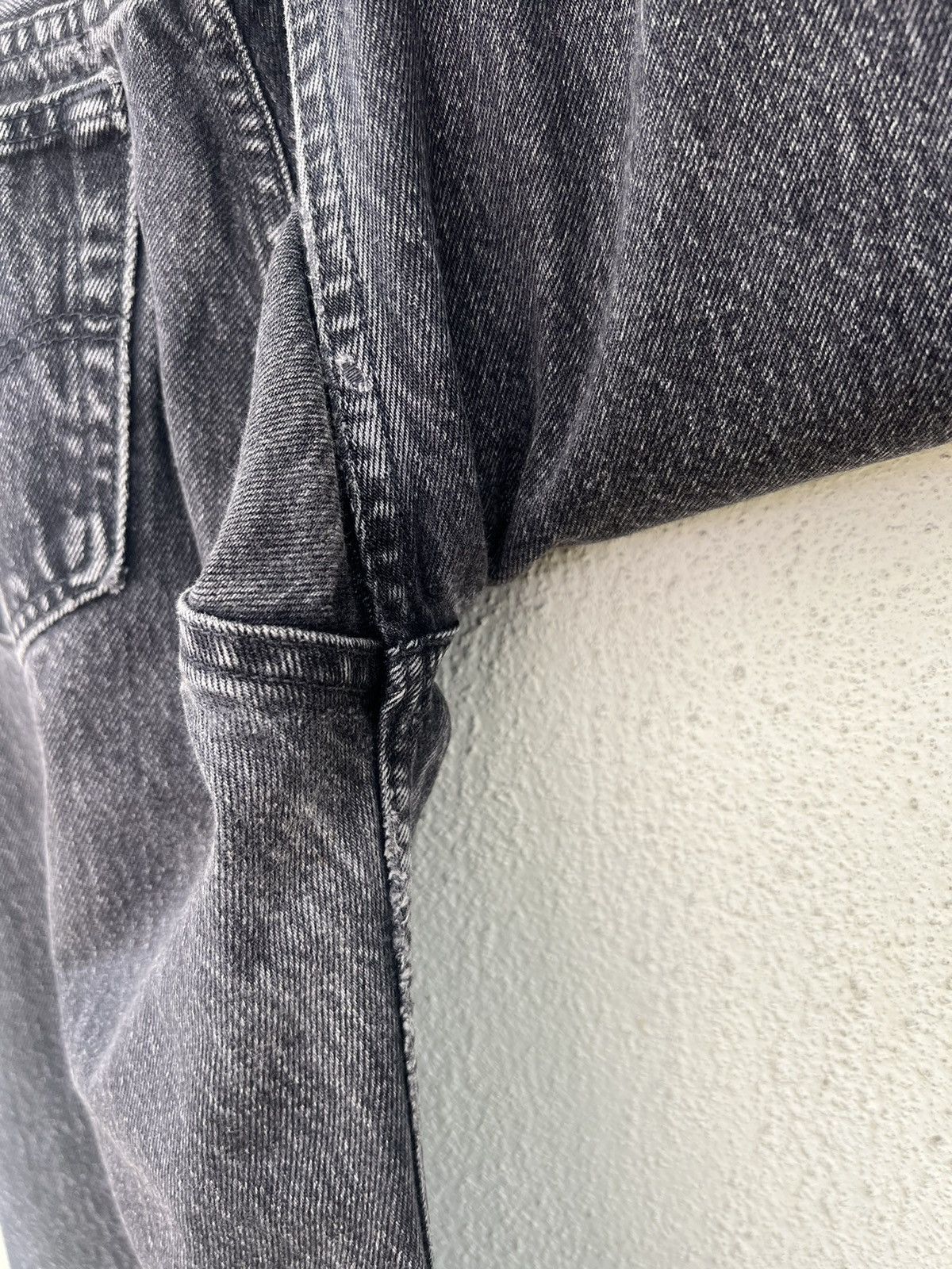 Levi's Vintage 1995 Levi’s 501 Faded Black Denim Jeans Size US 30 / EU 46 - 20 Thumbnail