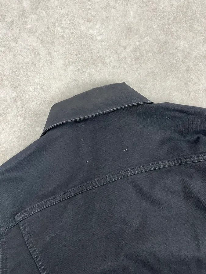 Acne Studios AW2013 Acne Studios Black Obscure Denim Trucker Jacket Size US S / EU 44-46 / 1 - 7 Thumbnail