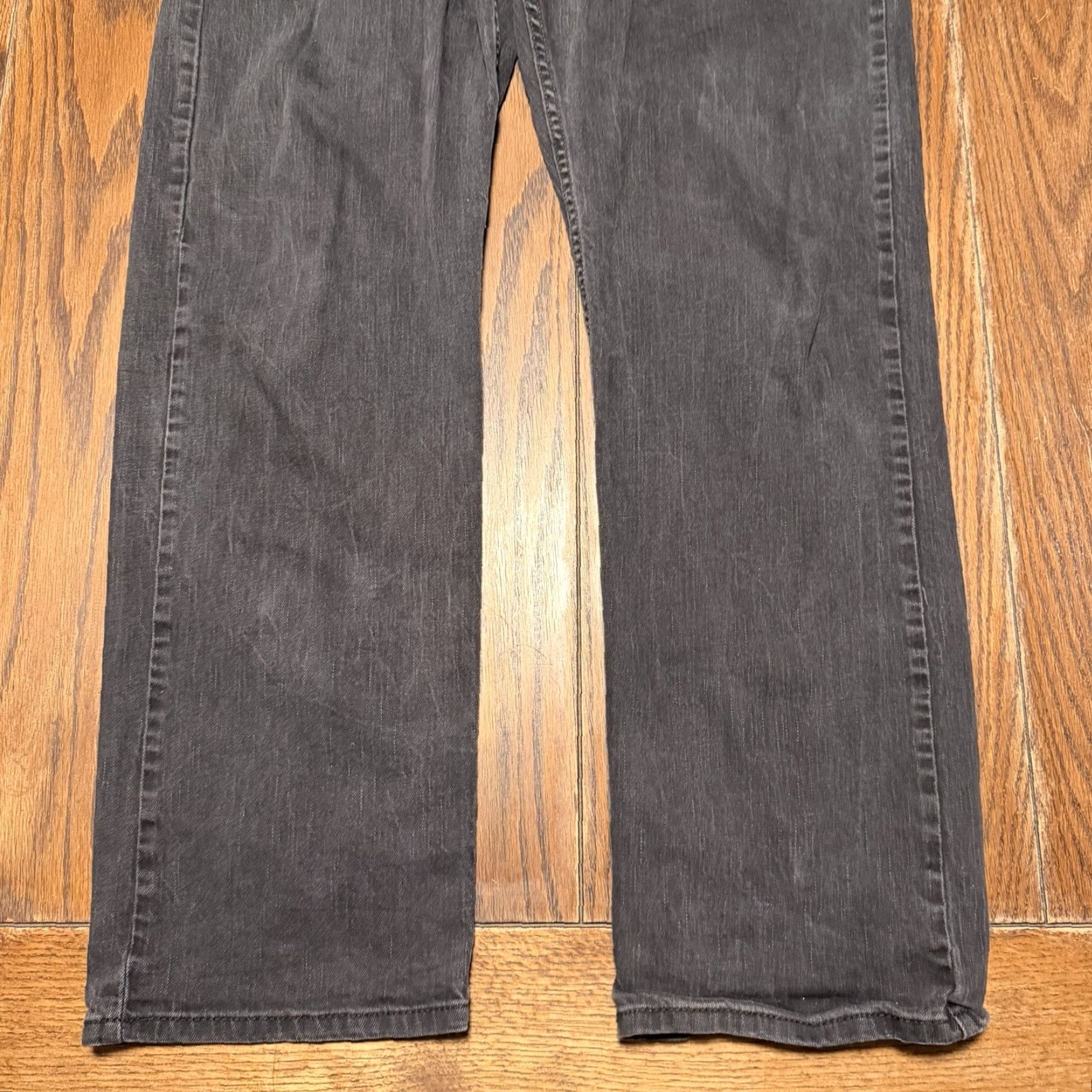 Levi's Levi’s 569 Loose Straight Faded Black Jeans Men’s 38x34 Stretch Denim Size US 38 / EU 54 - 2 Thumbnail