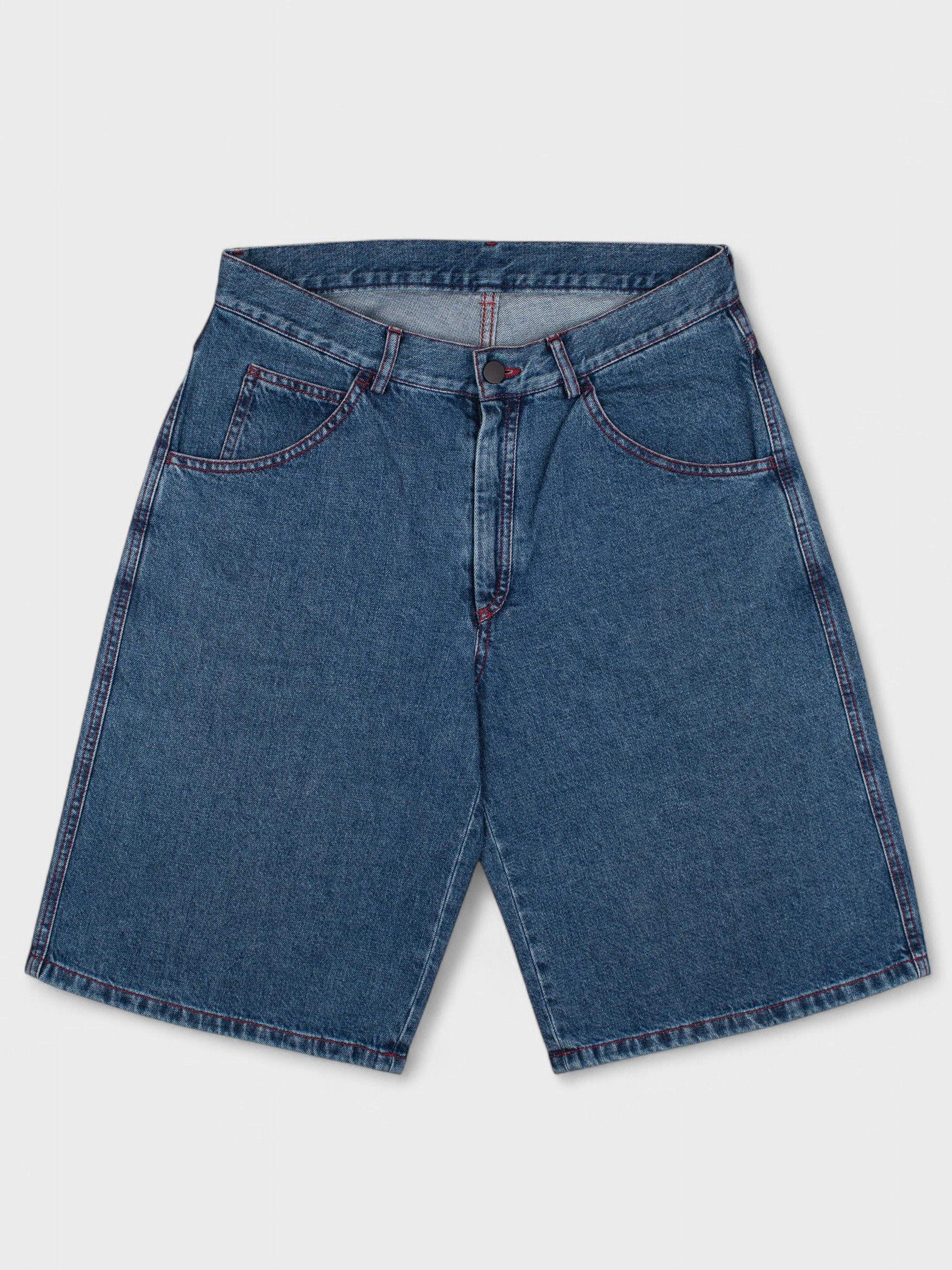 Gosha Rubchinskiy Gosha Rubchinskiy - S/S 2017 - Yin-Yang denim shorts Size US 29 - 1 Thumbnail