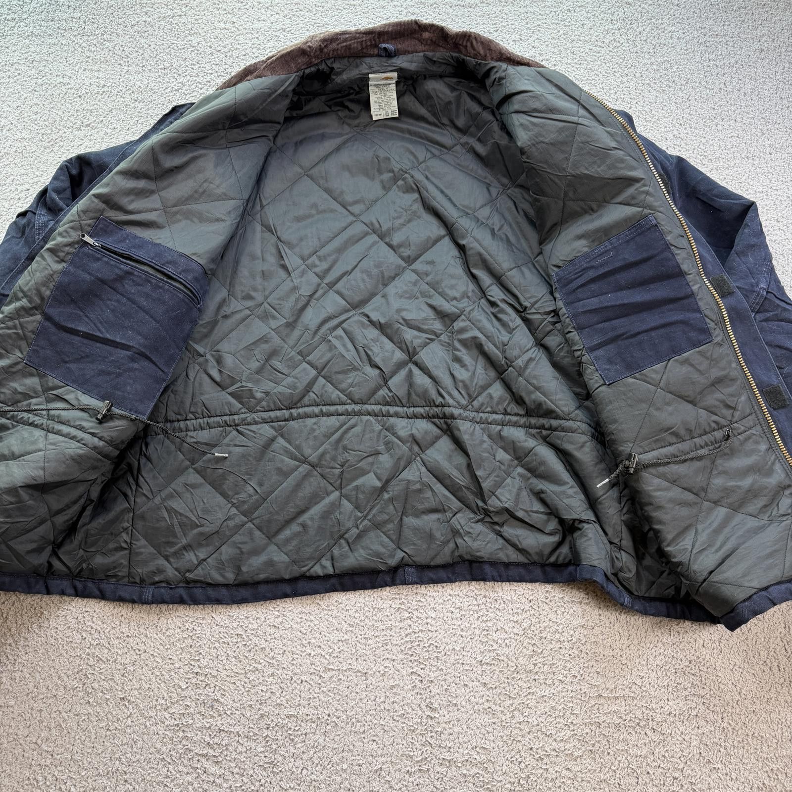 Carhartt Vintage 90s Carhartt Blanket Lined Work Jacket 2XL Union Tag Size US XXL / EU 58 / 5 - 5 Thumbnail