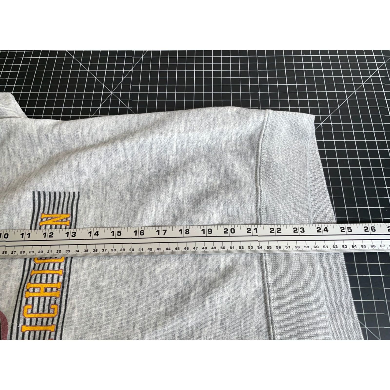 Jansport VINTAGE JanSport Central Michigan Sweatshirt Adult XL Heather Gray College 90s Boxy Mens Size US XL / EU 56 / 4 - 6 Thumbnail