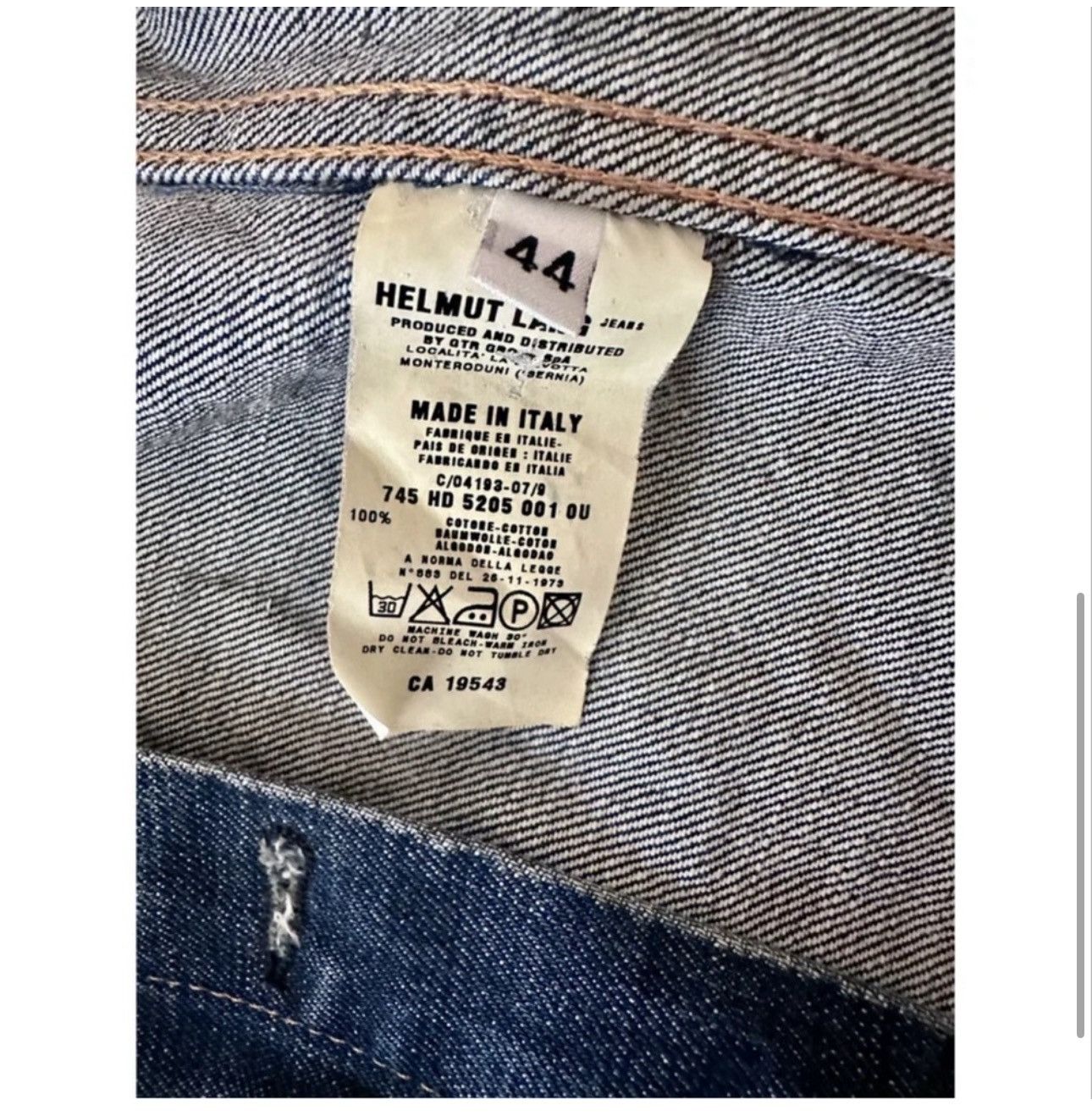 Helmut Lang Helmut Lang vintage denim vest from FW ‘99 Size M / US 6-8 / IT 42-44 - 4 Thumbnail