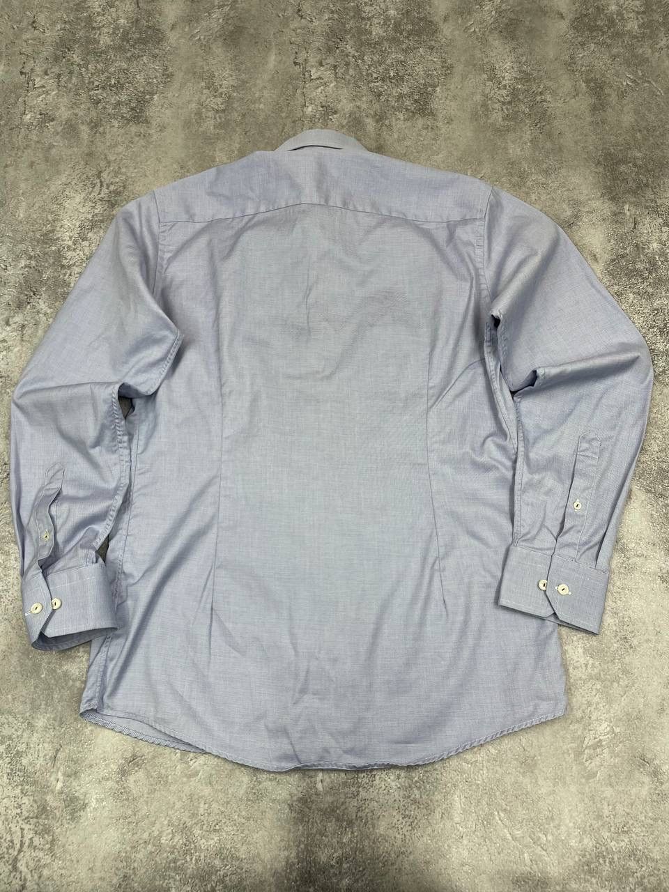 Eton Eton Men Cotton Dress Shirt Formal Classic Button Up Blue Size US M / EU 48-50 / 2 - 5 Thumbnail