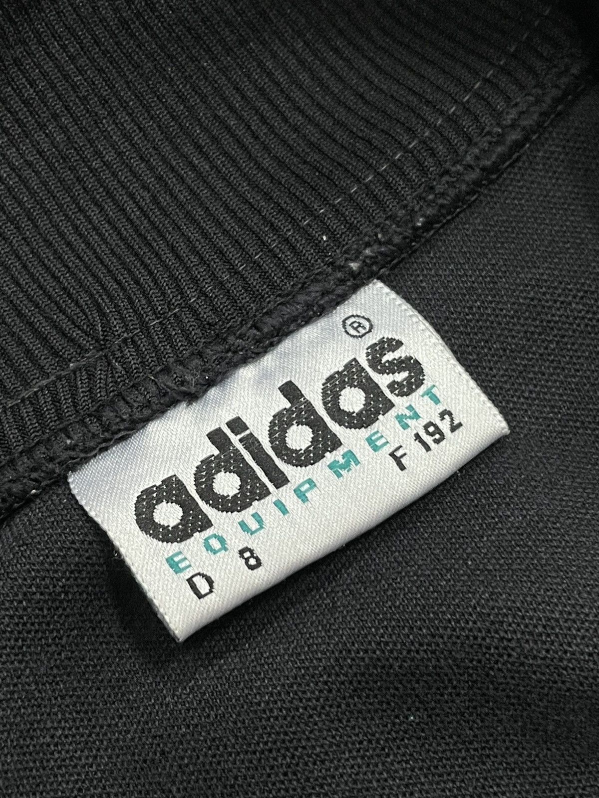 Adidas Vintage Adidas Equipment Big Logo 1/4 Zip Sweatshirt Size US XL / EU 56 / 4 - 5 Thumbnail