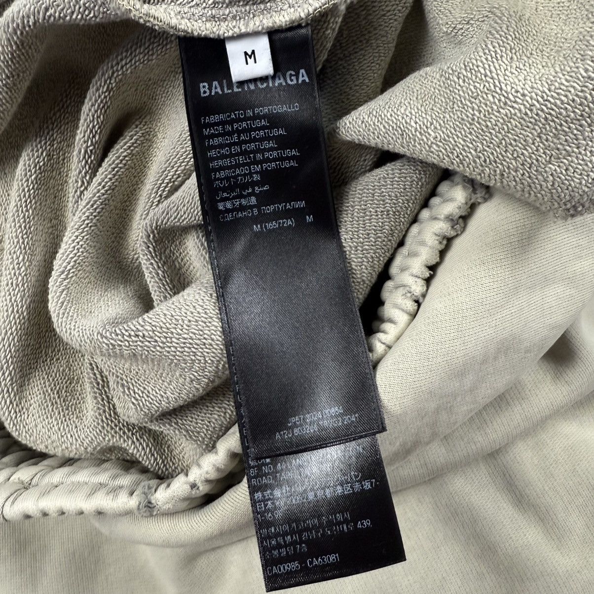 Balenciaga Balenciaga Distressed Baggy Tribal ‘Beige’ Sweatpants Size US 34 / EU 50 - 7 Thumbnail