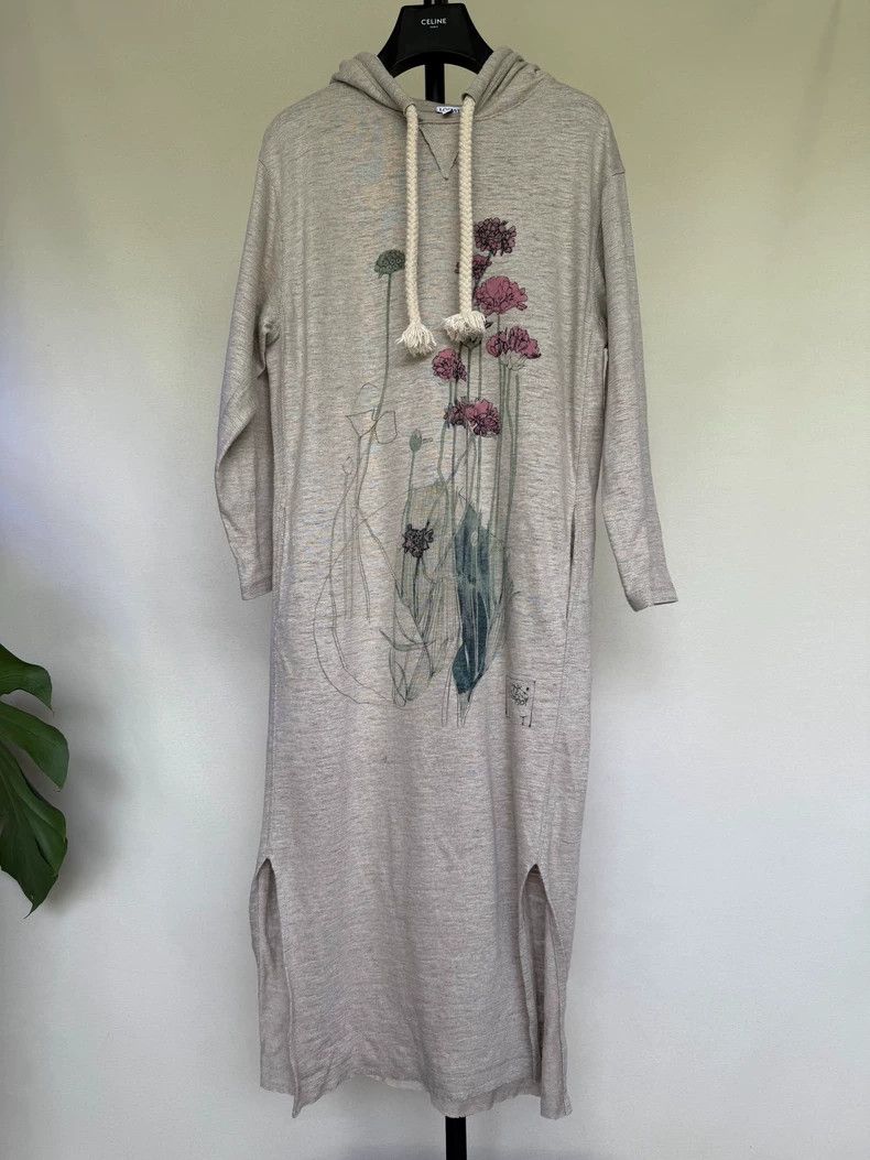 Loewe LOEWE Flaxen hooded sweater dress Size S / US 4 / IT 40 - 2 Thumbnail