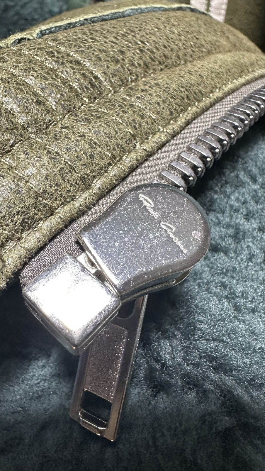 Rick Owens Rick Owens FW22 STROBE Sealed Windbreaker in Shearling(50IT) Size US M / EU 48-50 / 2 - 11 Thumbnail