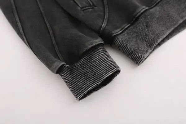 VIBE Washed Vintage Style Hoodie Sweatshirt Size US M / EU 48-50 / 2 - 6 Thumbnail