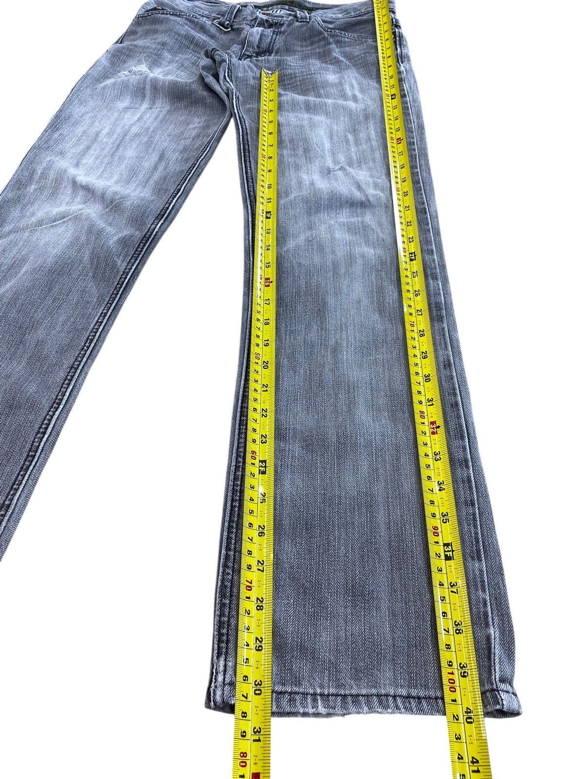 Edwin Vintage Edwin 422 Faded Wash Ripped Jeans Size US 30 / EU 46 - 9 Thumbnail