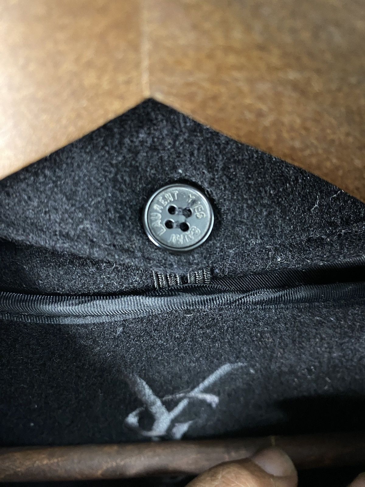 Yves Saint Laurent Yves Saint Laurent Wool Jacket Size US L / EU 52-54 / 3 - 9 Thumbnail
