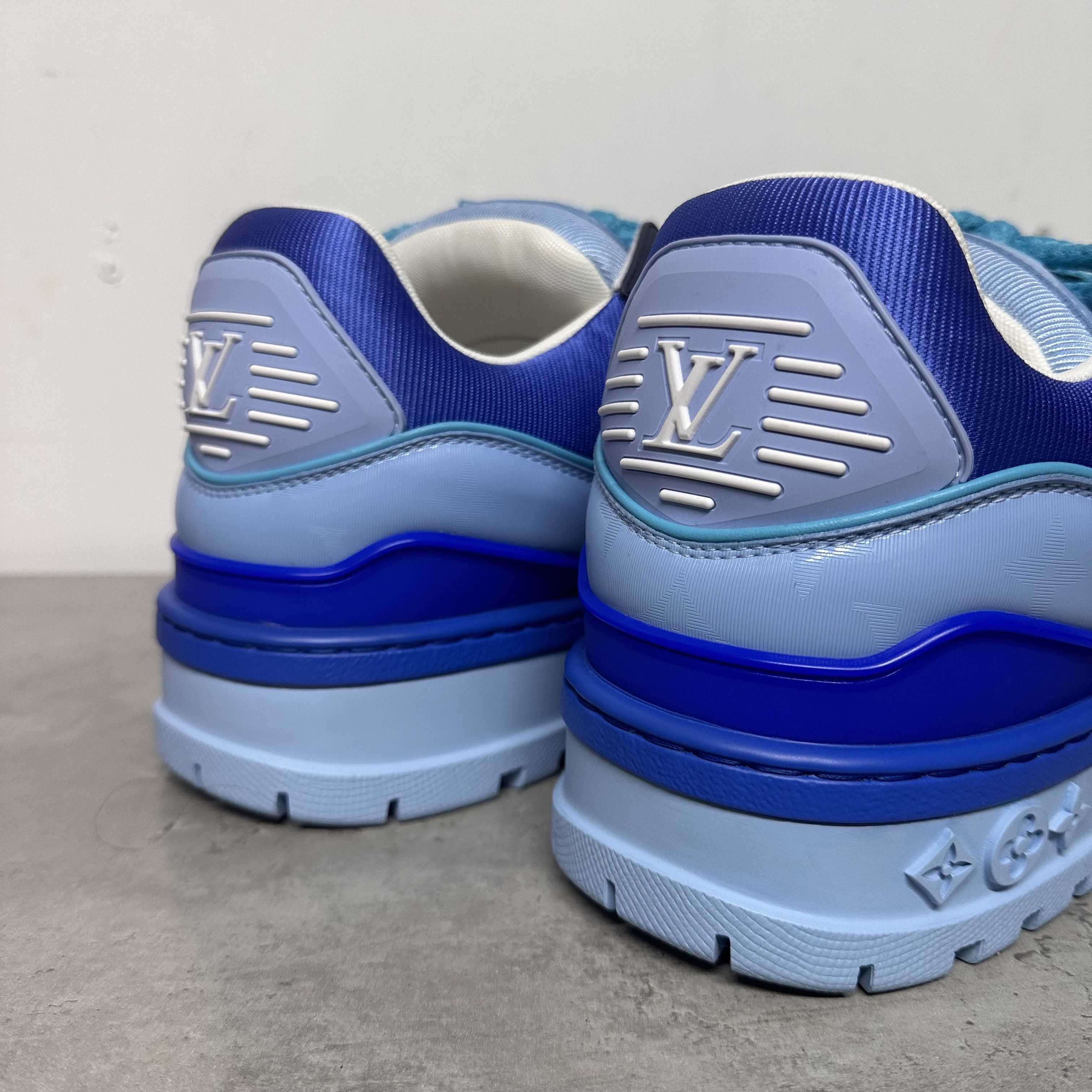 Louis Vuitton Maxi Skate US10.5 LV Trainer Mens Blue trainer