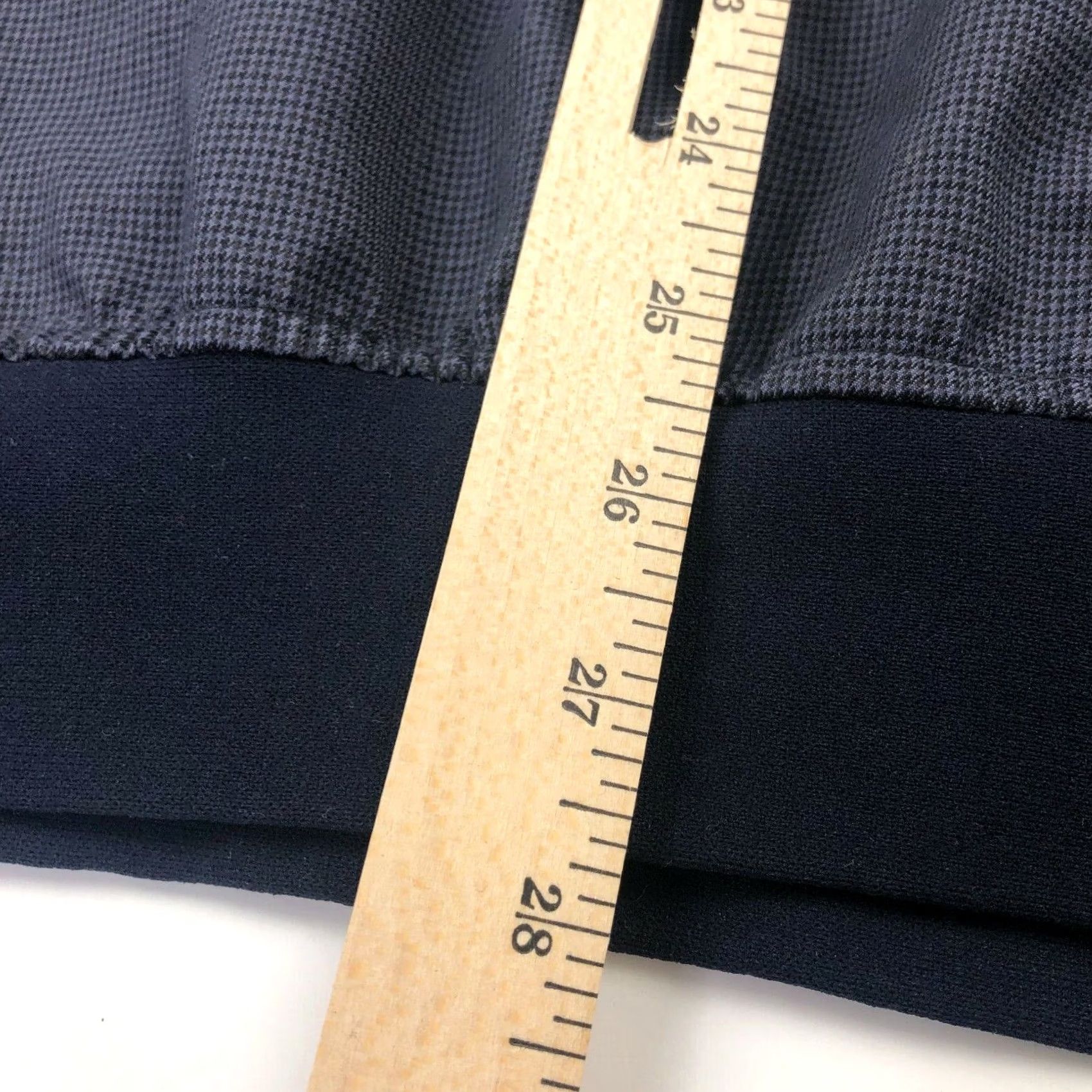 Vintage Zero Restriction Golf Large Men’s Pullover No Stretch Wind Vest Check Blue Vest Pullover Activewear 4-Season Casual 1/4-Zip Collared NSB Mens Size US L / EU 52-54 / 3 - 6 Thumbnail