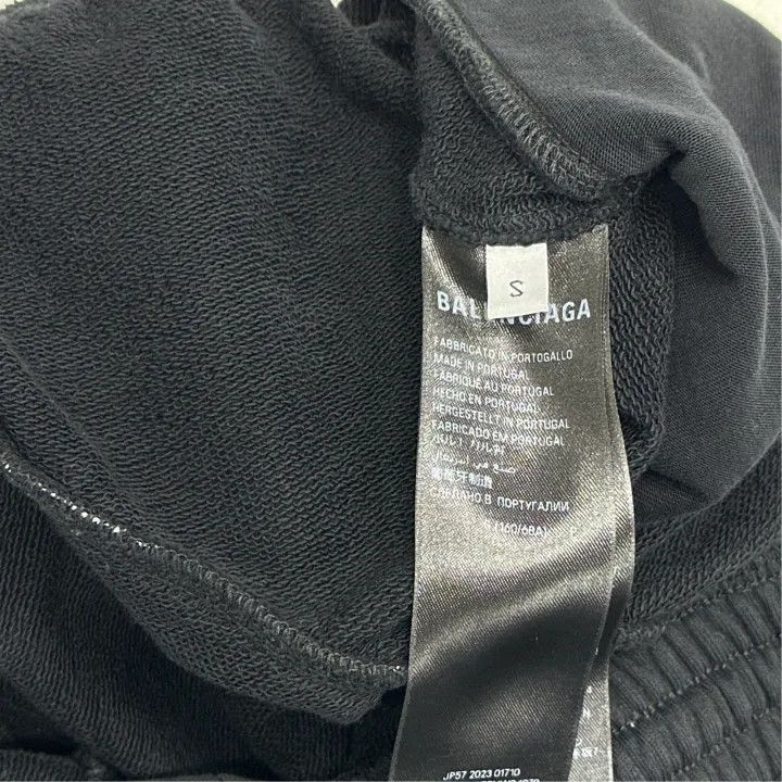 Balenciaga Balenciaga Logo Print Knit Sweatpants 0079-2507 Size US 27 - 3 Thumbnail
