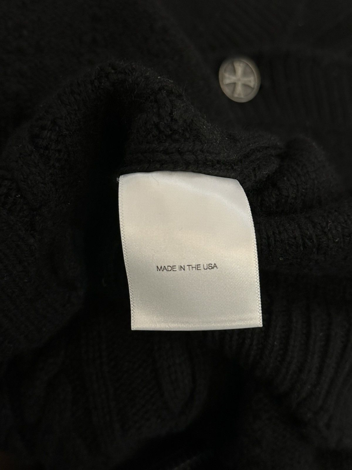 Enfants Riches Deprimes ENFANTS RICHES DEPRIMES IORN CROSS CASHMERE SZ L Size US L / EU 52-54 / 3 - 6 Thumbnail