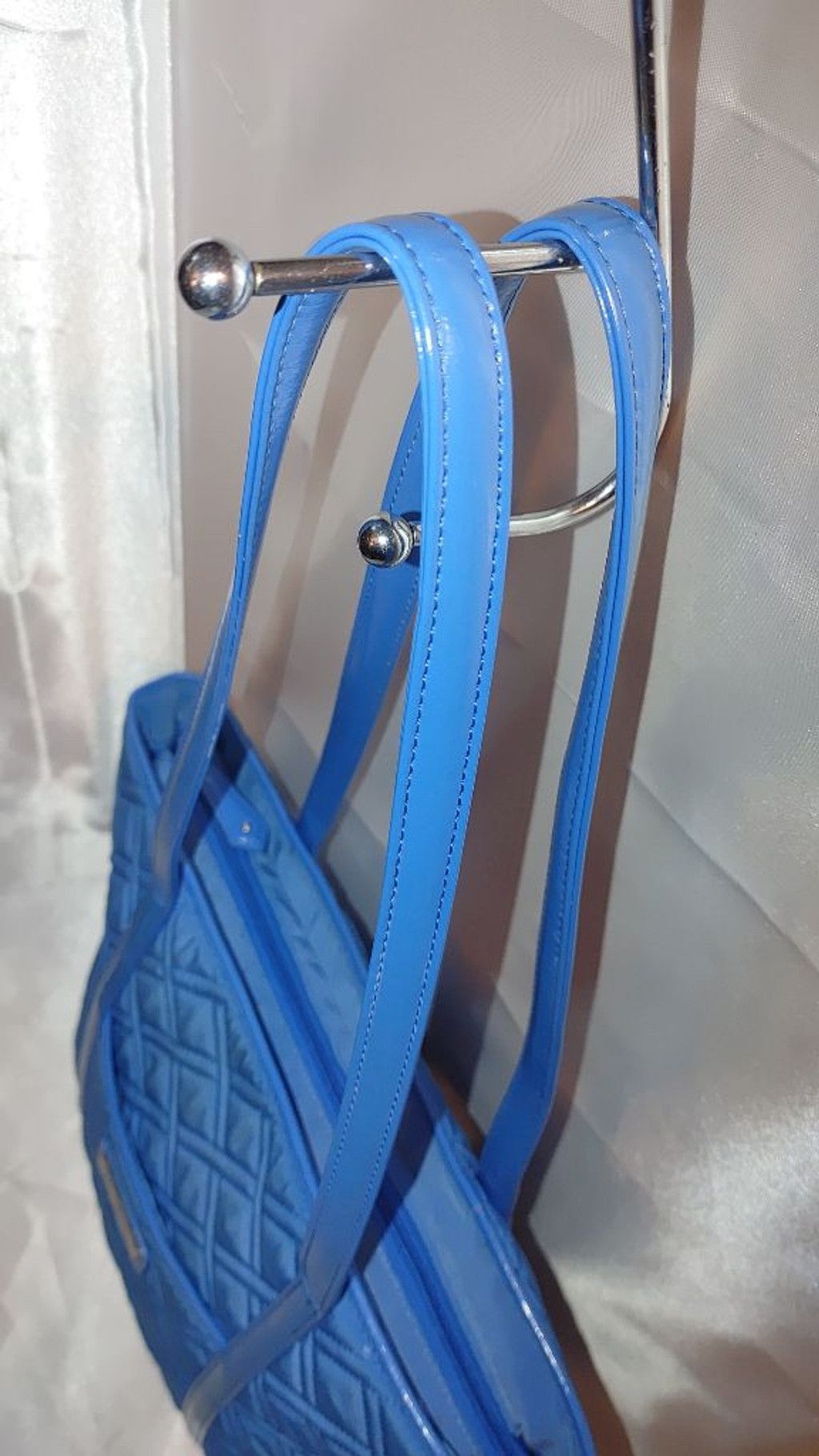 Vera Bradley Vera Bradley Ultralight Small Trimmed Tote in Coastal Blue Size ONE SIZE - 6 Thumbnail