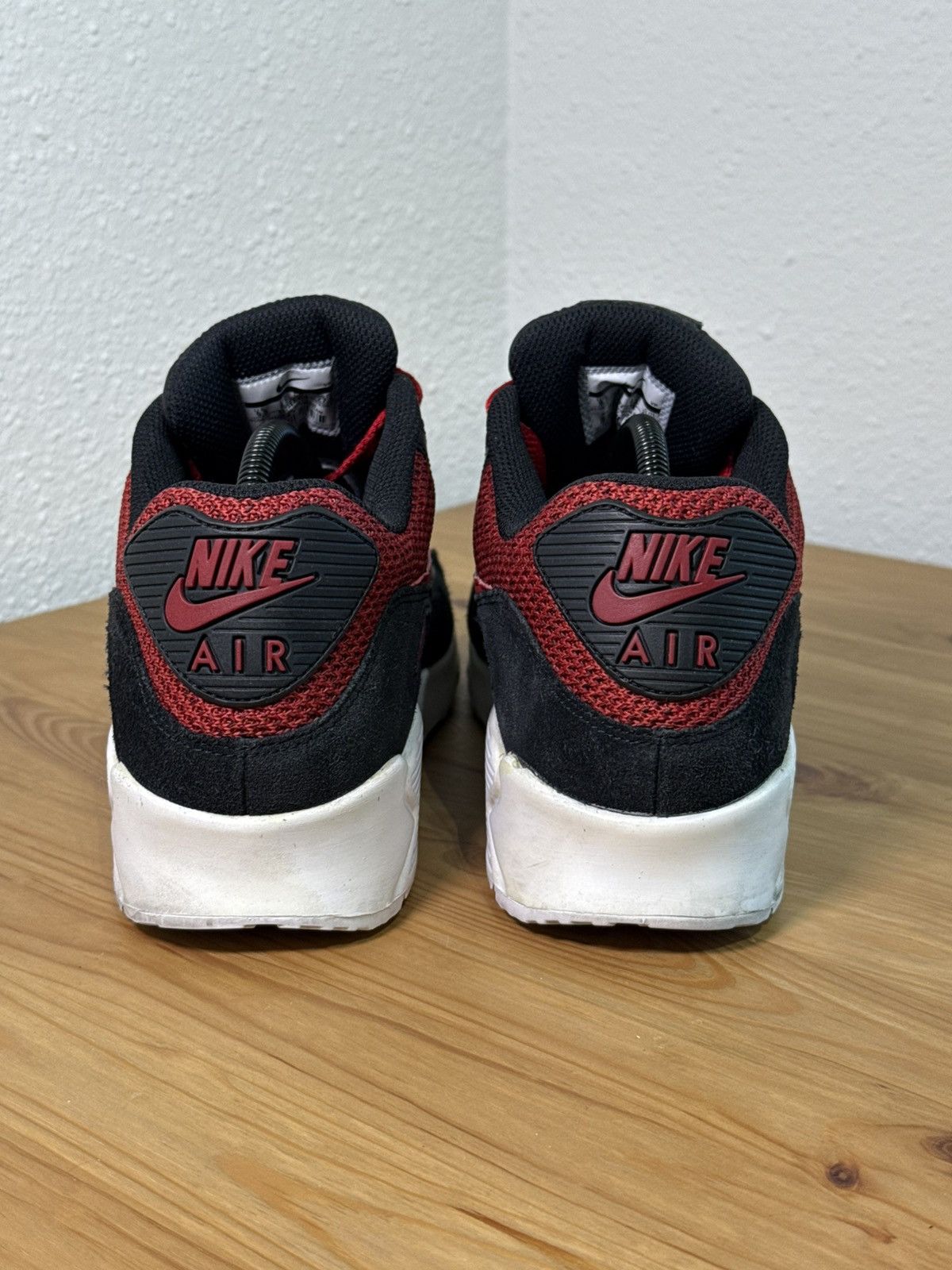 Nike Nike Air Max 90 Essential Black/Tough Red Size US 9.5 / EU 42-43 - 5 Thumbnail