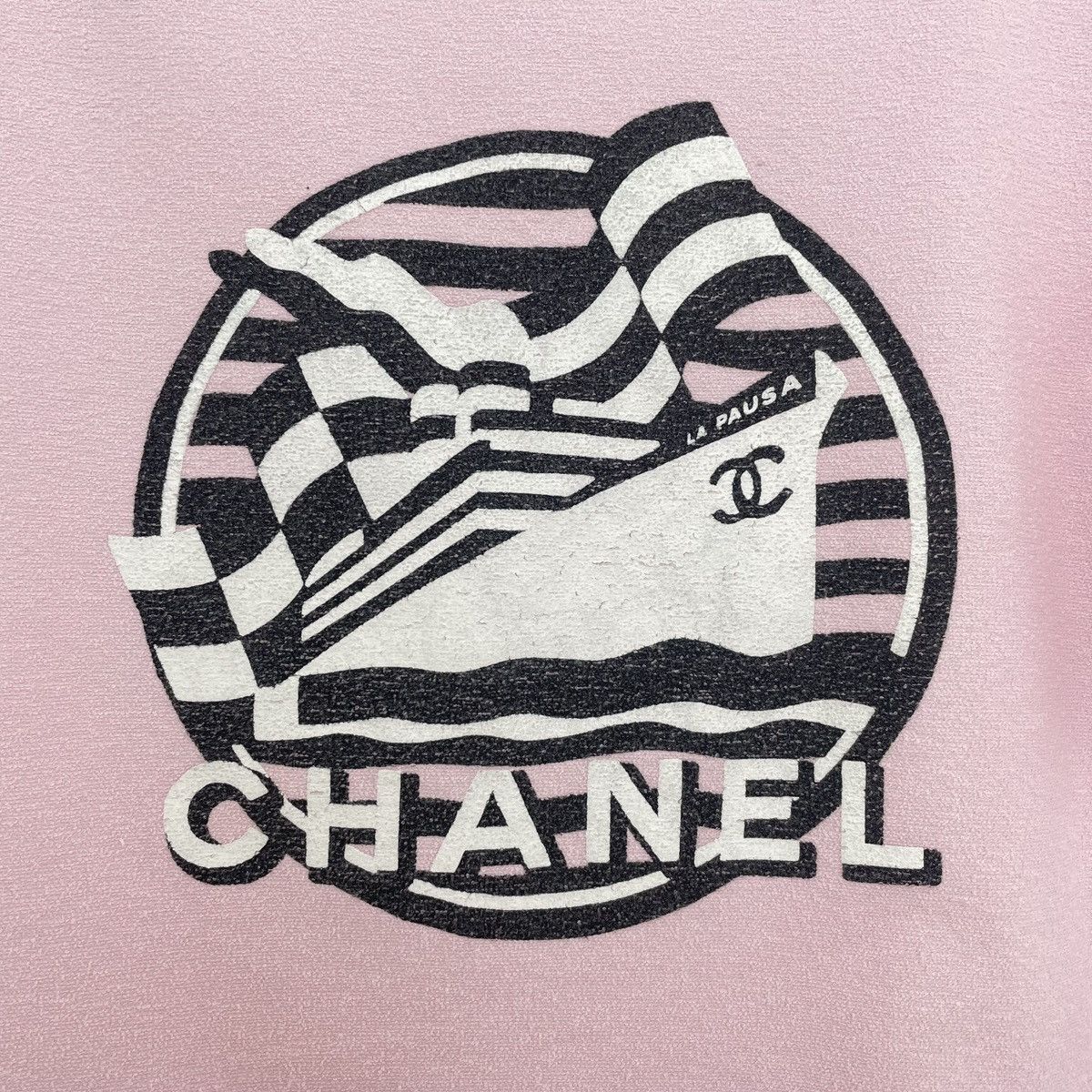 Chanel CHANEL Cruise Collection Printed Short Sleeve T-shirt K26WX Size XS / US 0-2 / IT 36-38 - 5 Thumbnail