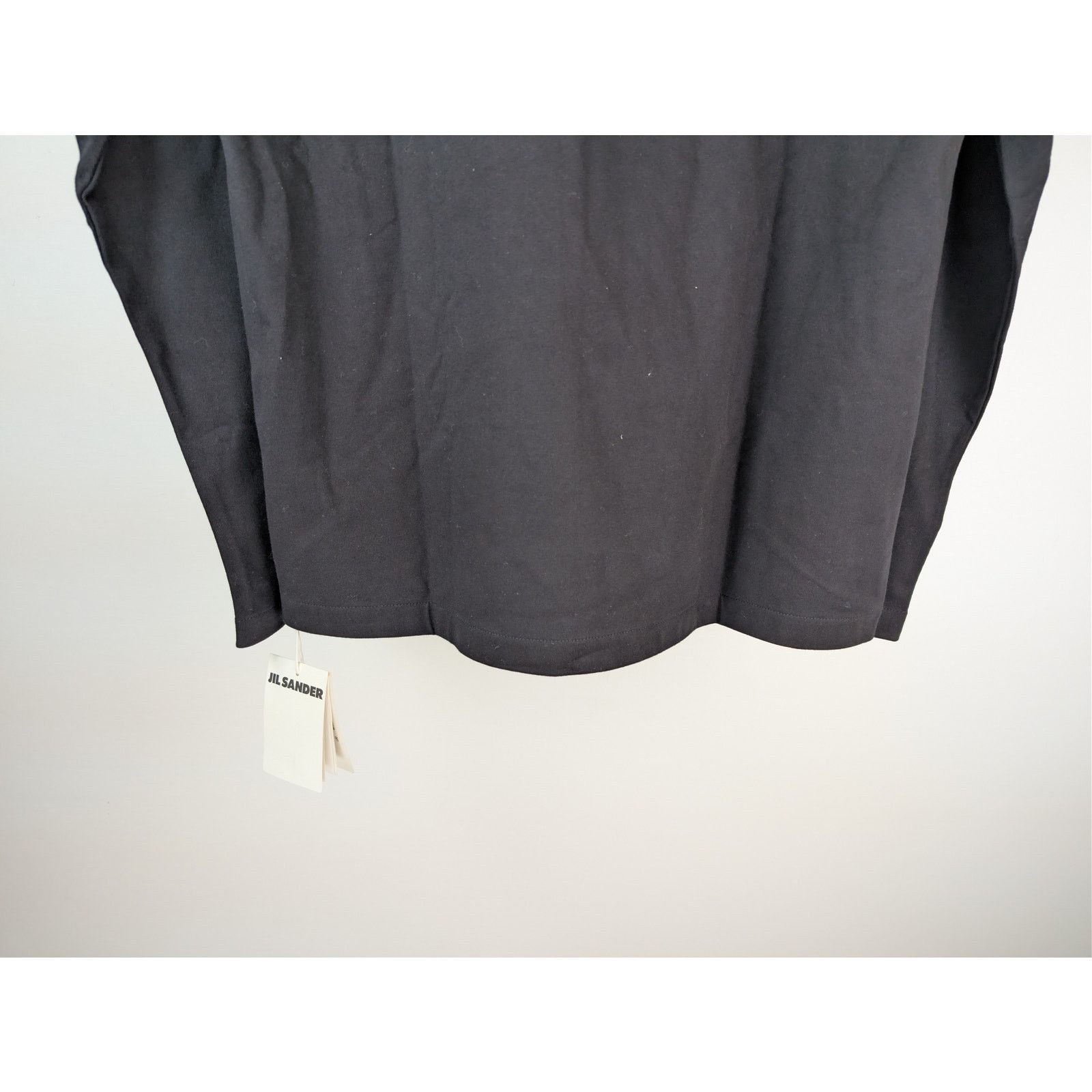 Jil Sander o1rshd1 Compact Cotton Jersey Python Pocket T-Shirt in Black Size US M / EU 48-50 / 2 - 15 Thumbnail