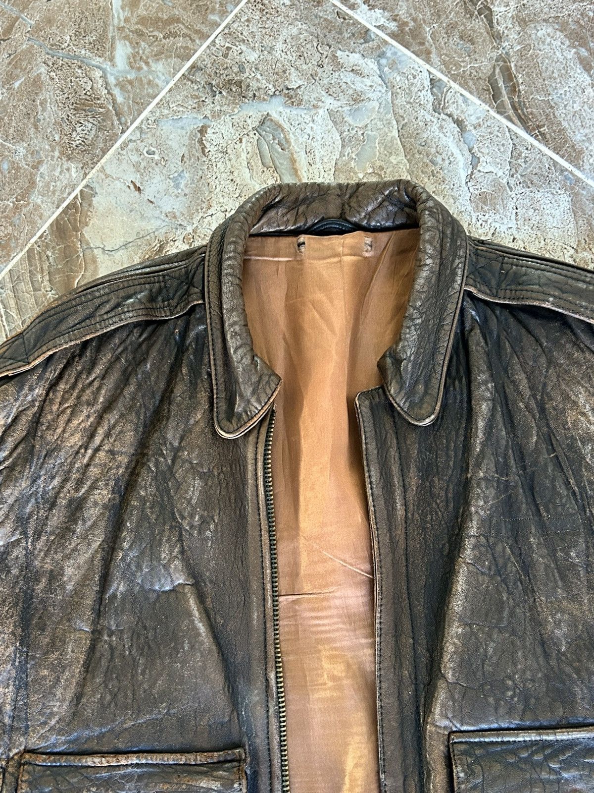 Avirex Avirex Vintage Leather Jacket “Chinese Order” Flying Tigers Size US L / EU 52-54 / 3 - 10 Thumbnail