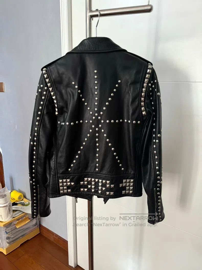 Saint Laurent Paris Saint Laurent Paris Heavy Duty Leather Jacket Size XS / US 0-2 / IT 36-38 - 2 Thumbnail