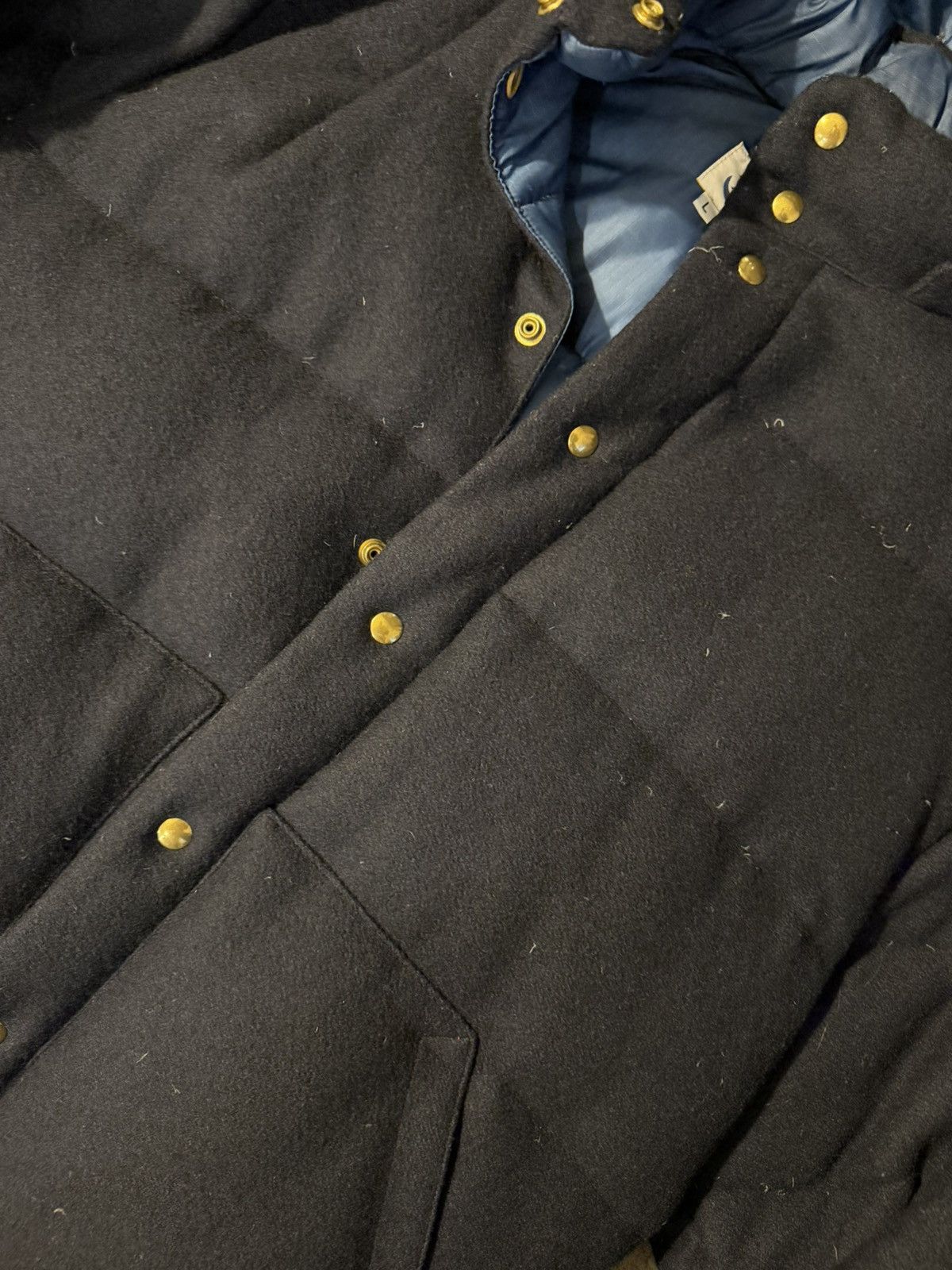 Crescent Down Works Vintage Crescent Down works Blue Blue Puffer Jacket Size US L / EU 52-54 / 3 - 3 Thumbnail