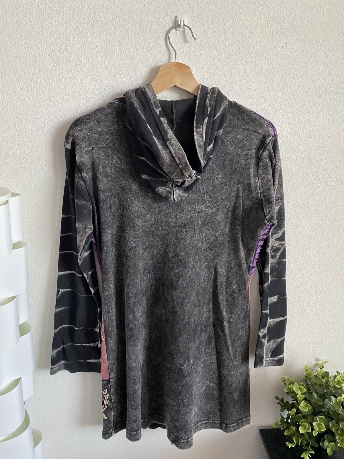 Japanese Brand Crazy 00s Patchwork Avant Garde Zip Up Hoodie Size US S / EU 44-46 / 1 - 5 Thumbnail