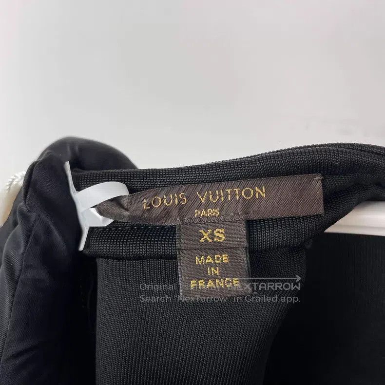 Louis Vuitton Louis Vuitton Zip waist black paneled half-sleeve dress Size XS / US 0-2 / IT 36-38 - 6 Thumbnail
