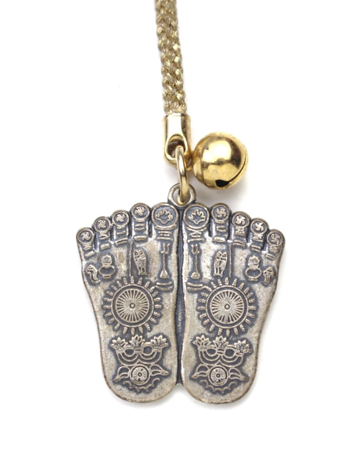Vintage 2000S BUDDHA FOOTPRINT CHARM (仏足守) – PROTECTION KEYCHAIN Size ONE SIZE - 4 Thumbnail
