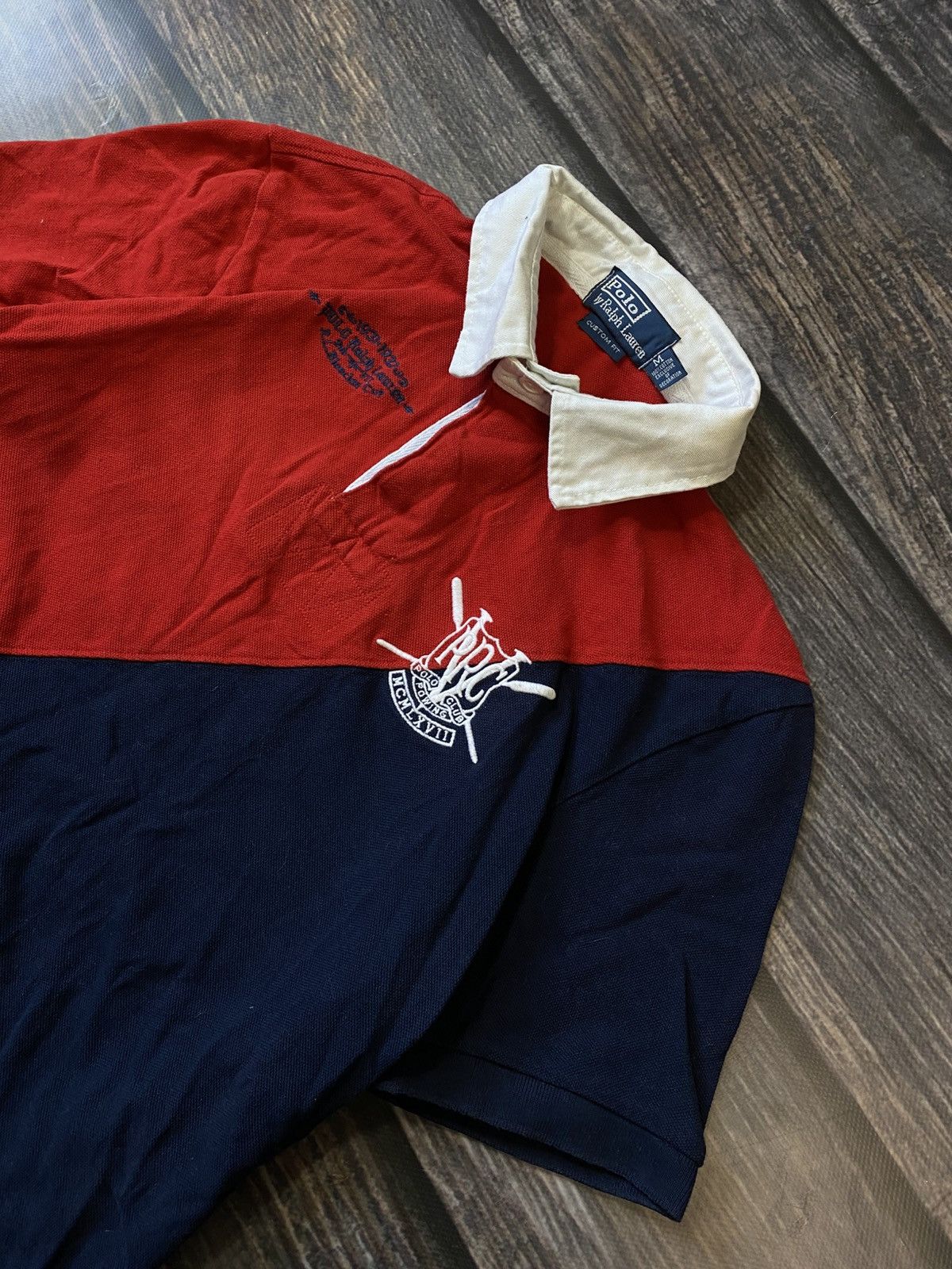 Ralph Lauren Ralph Lauren rugby VTG t-shirt rare Size US M / EU 48-50 / 2 - 2 Thumbnail