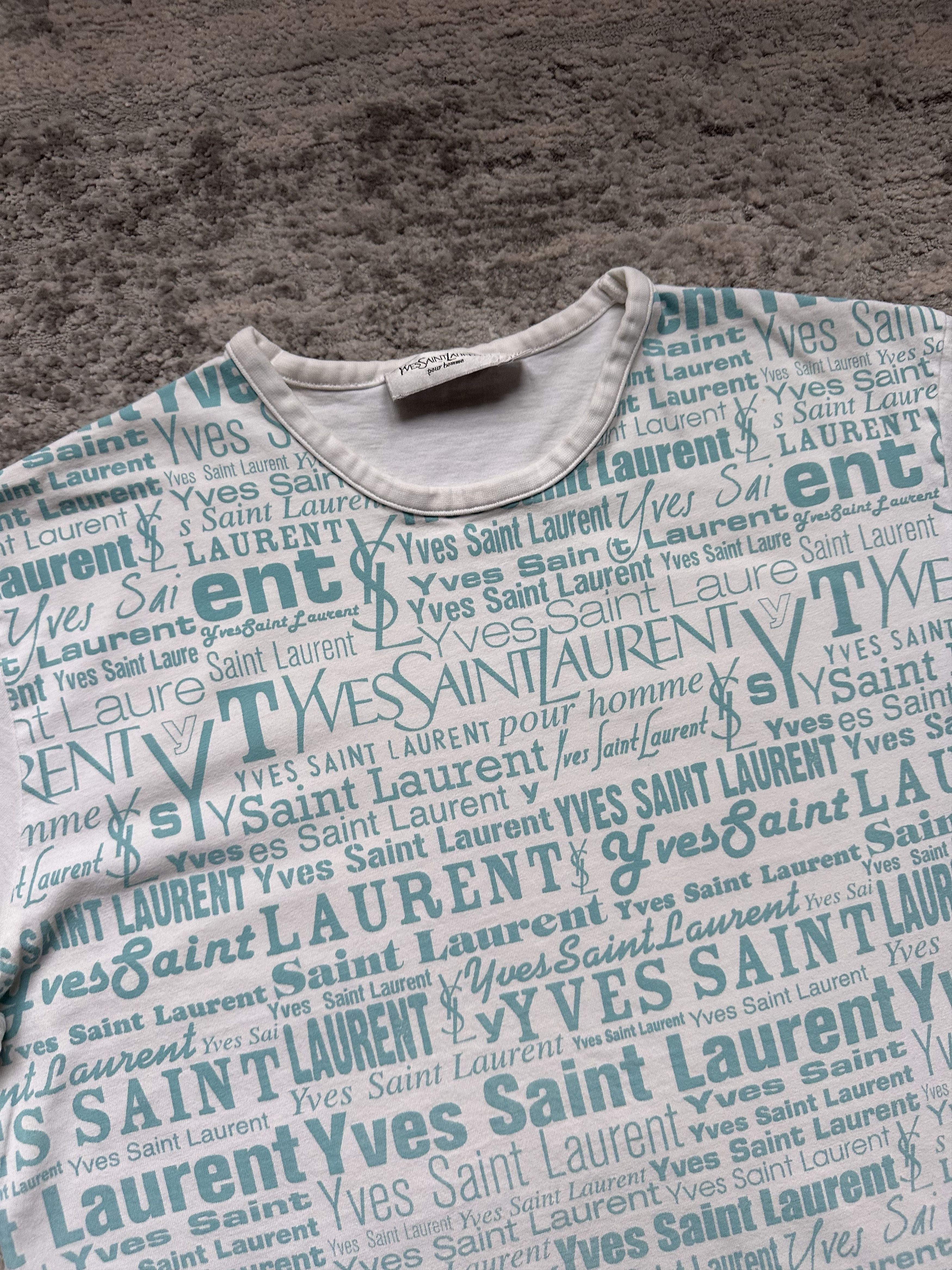 Yves Saint Laurent Yves Saint Laurent t shirt Size US M / EU 48-50 / 2 - 3 Thumbnail