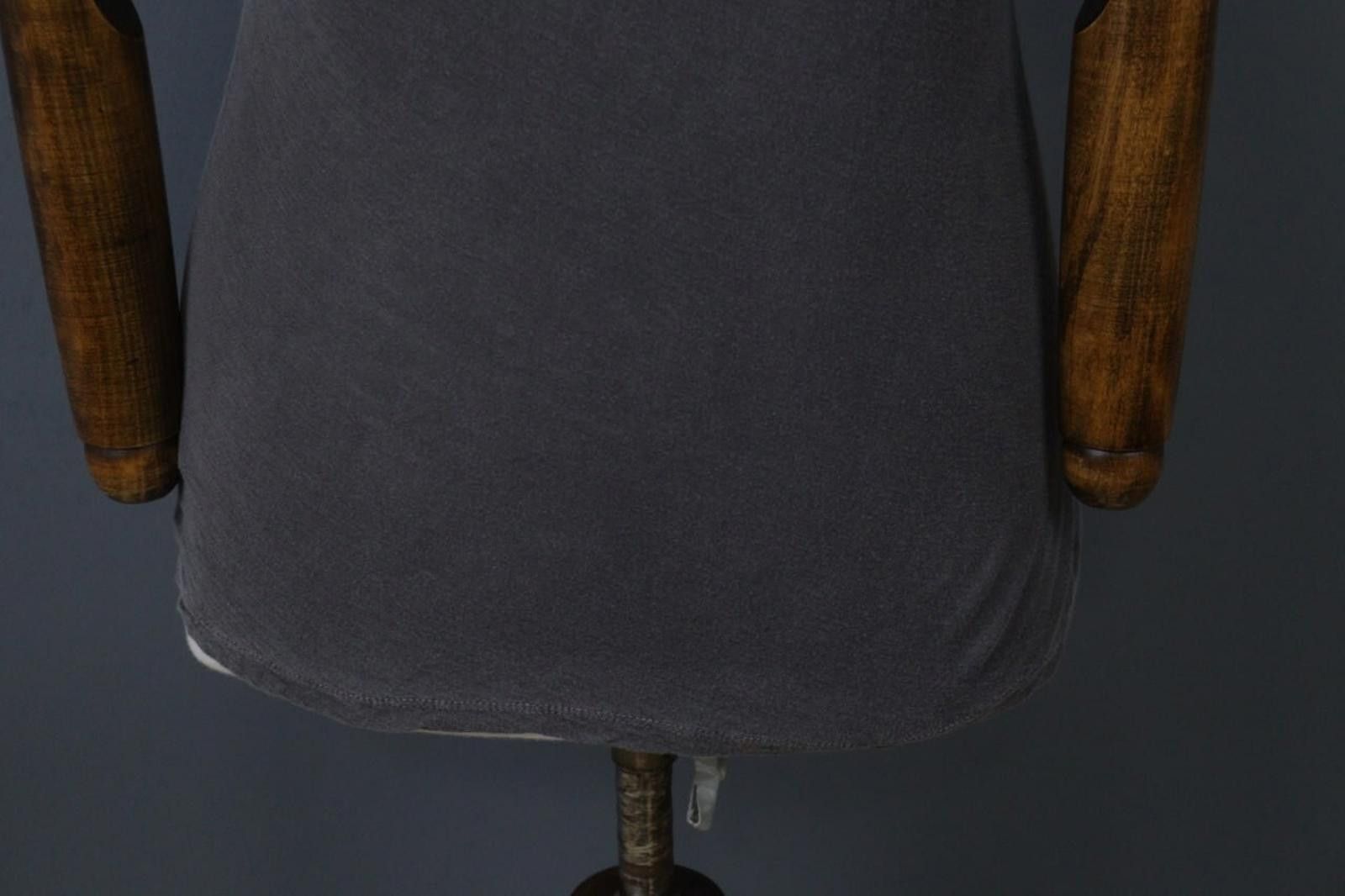 James Perse James Perse Gray Cotton V-Neck Pullover Blouse Top Size 4 Size S / US 4 / IT 40 - 11 Thumbnail