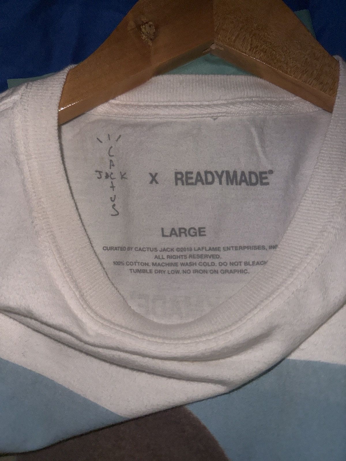 Travis Scott READYMADE X TRAVIS SCOTT (READ DESCRPTION) Size US L / EU 52-54 / 3 - 4 Thumbnail