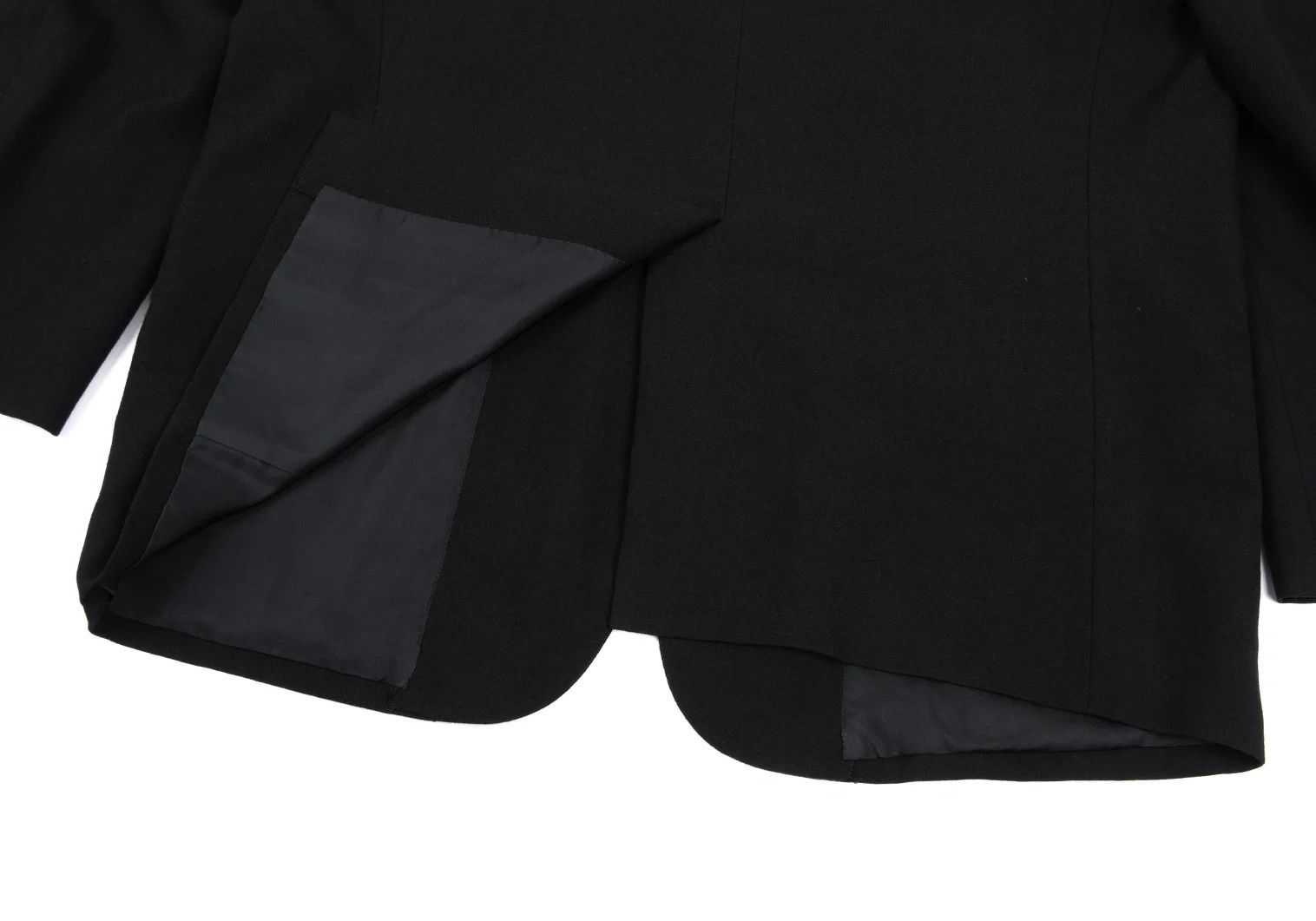Comme des Garcons Homme Plus Lapel Design Jacket in Black Size S Size US S / EU 44-46 / 1 - 17 Thumbnail